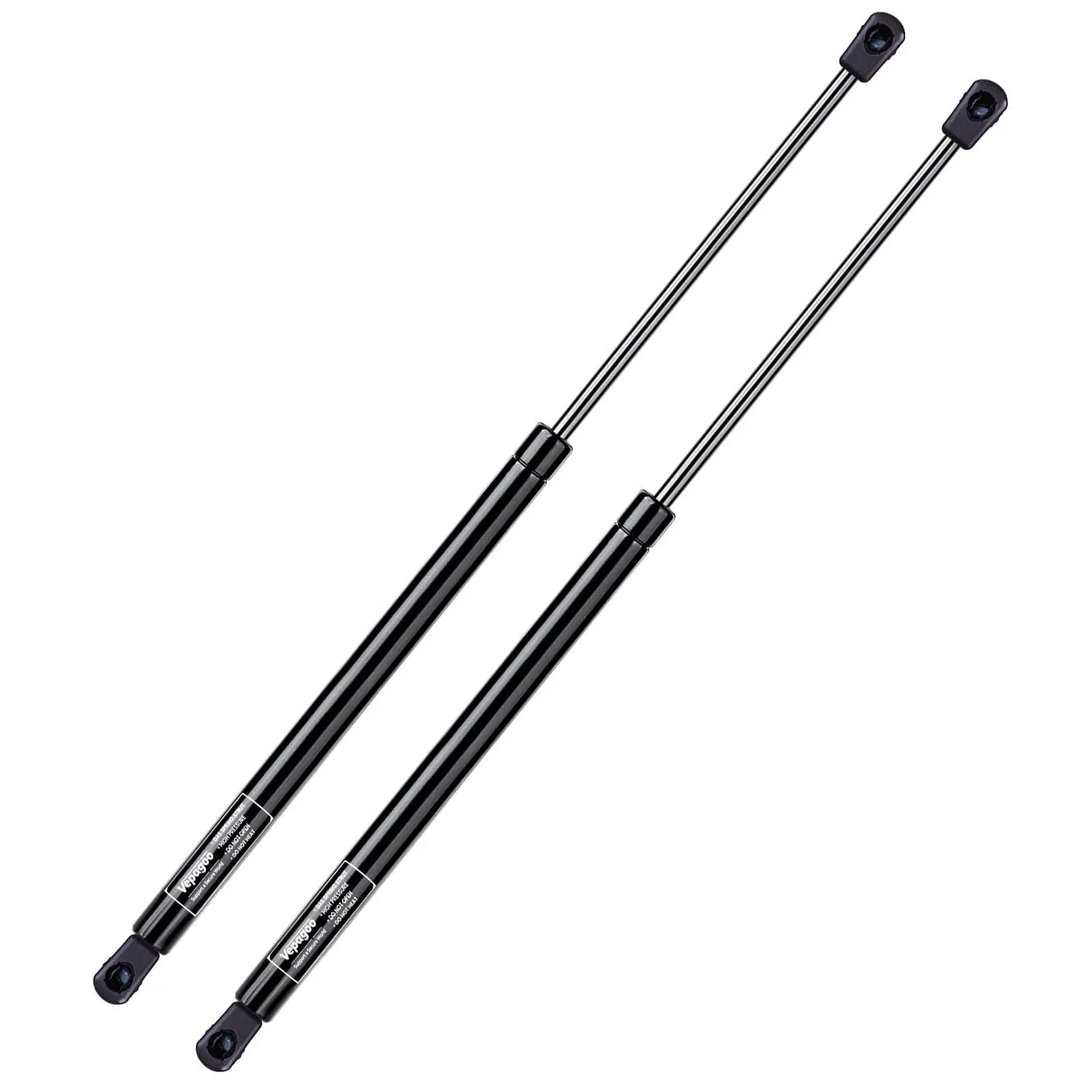 Vepagoo C1622632 35.5in 185lb/823N Gas Shock Strut Spring Lift Support for Heavy Duty Trap Door Tonneau Cover Truck Bed Camper Shell Topper Outside RV Kitchen Door RV Bed, Set of 2.