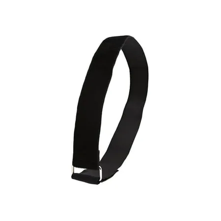 Secure Cable Ties 36 x 2 Inch Heavy Duty Black Cinch Strap - 5 Pack