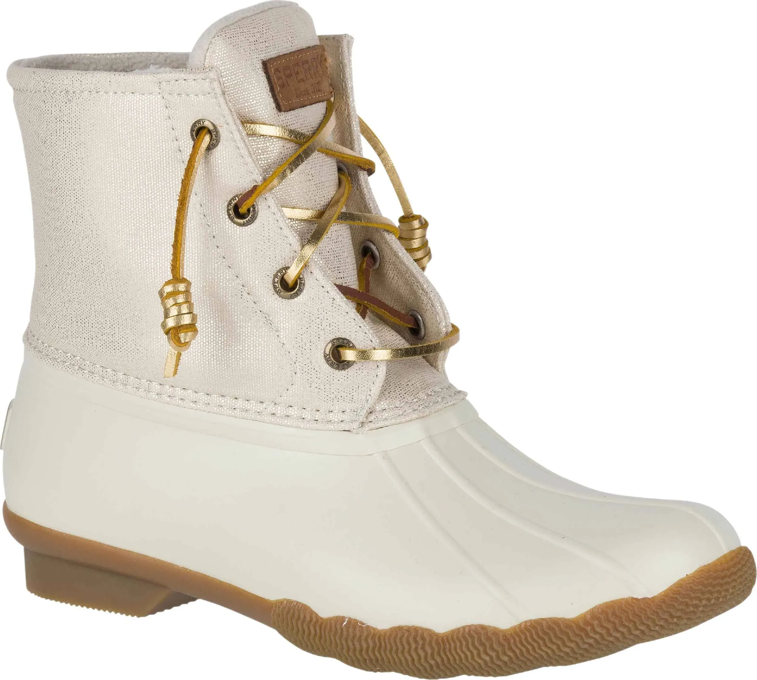 SPERRY\nWomen&#x27;s Saltwater Duck Booties in Oak Gold size 11