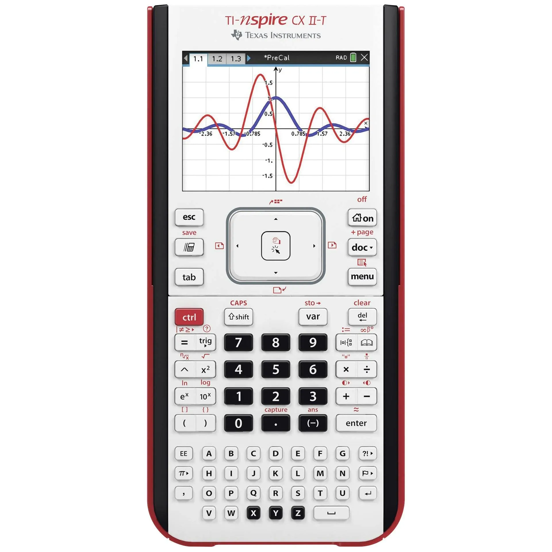 Texas Instruments Ti Nspire Cx Ii T Calculator White