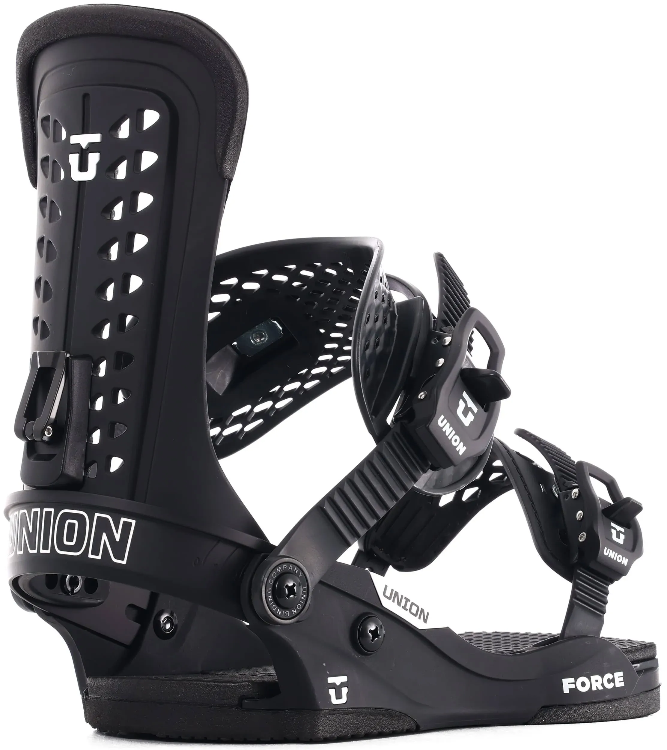 Union Force Classic Snowboard Bindings - Team White M