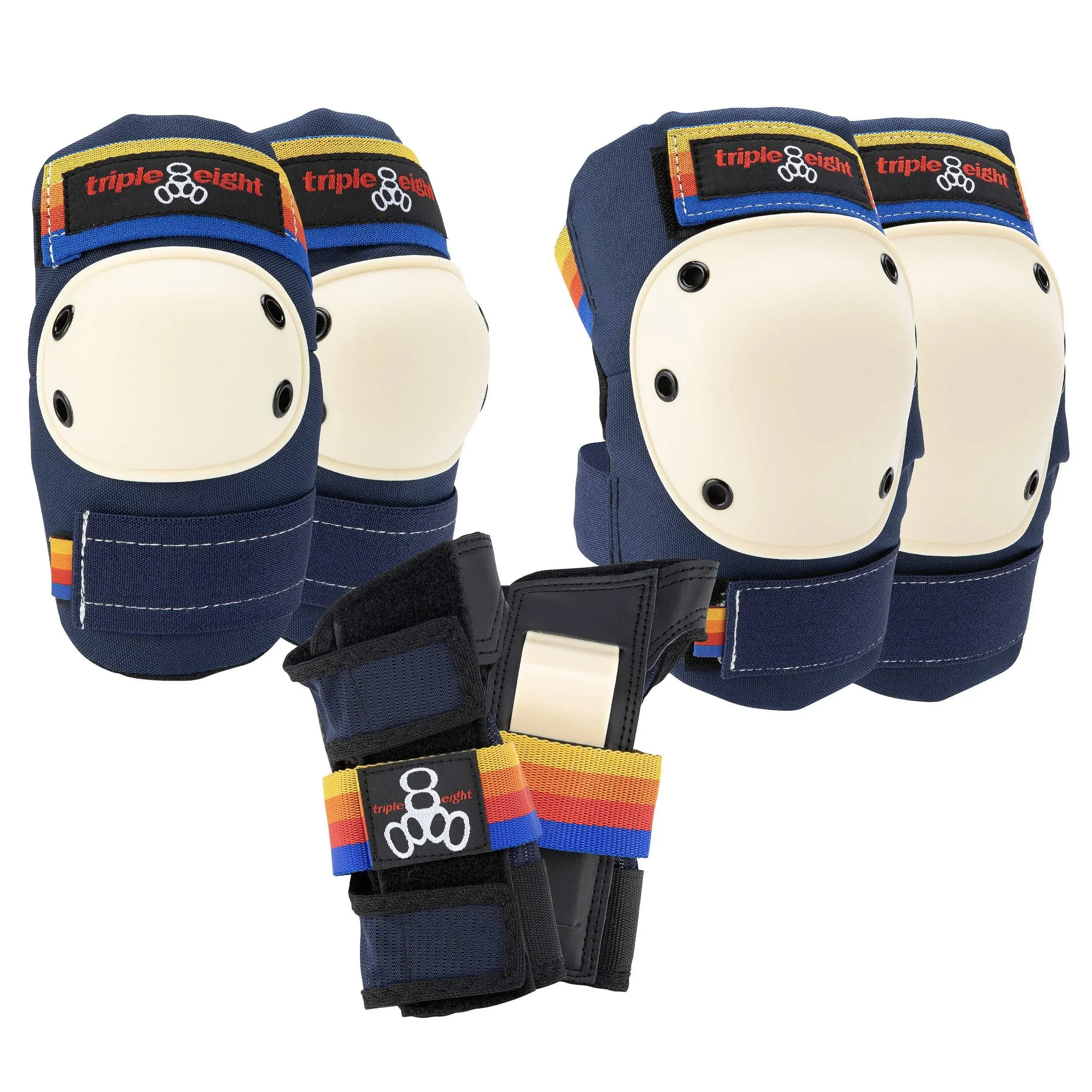 Triple8 Saver Series Pads 3 Pack - Pacific Beach