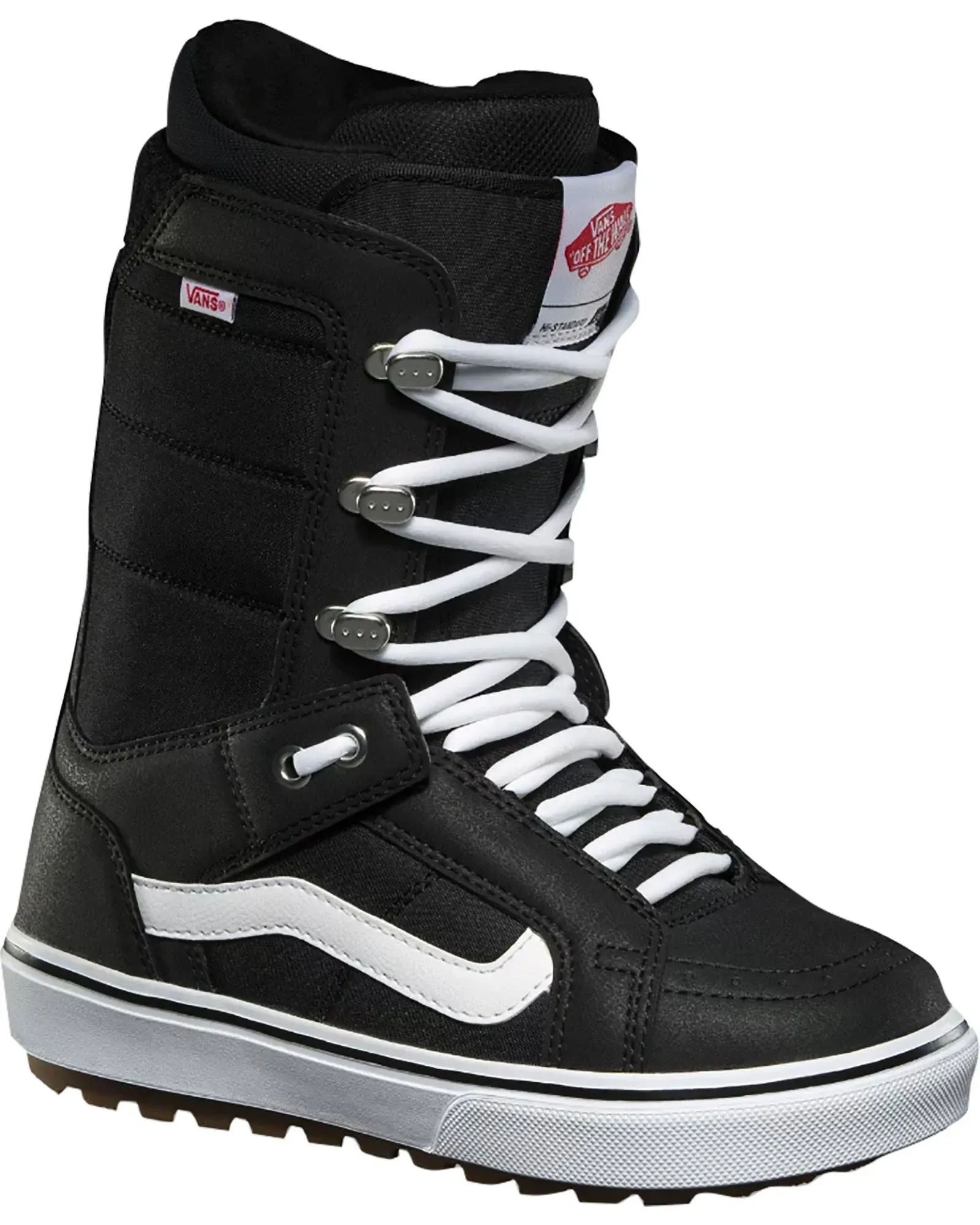 Vans Hi-Standard OG Snowboard Boots - Black/White - 10