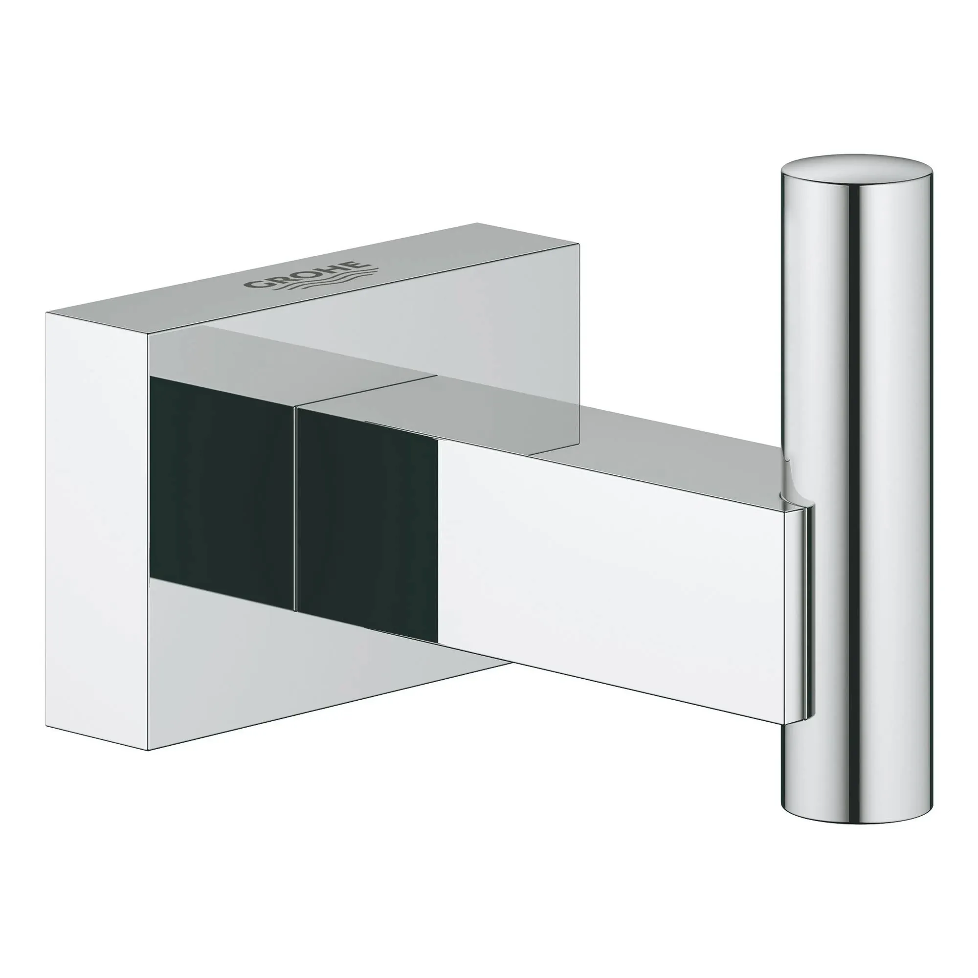 Grohe 40511001 Essentials Cube Robe Hook in Chrome