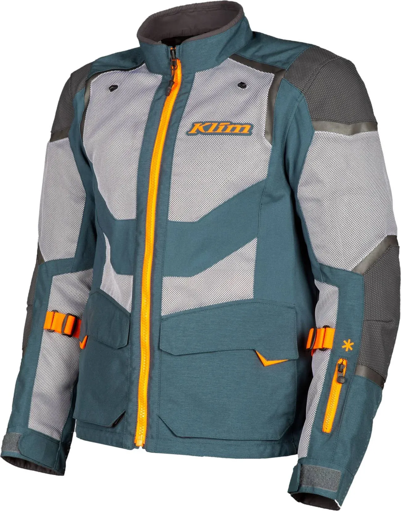 Klim Baja S4 Jacket - Petrol/Strike Orange - SM