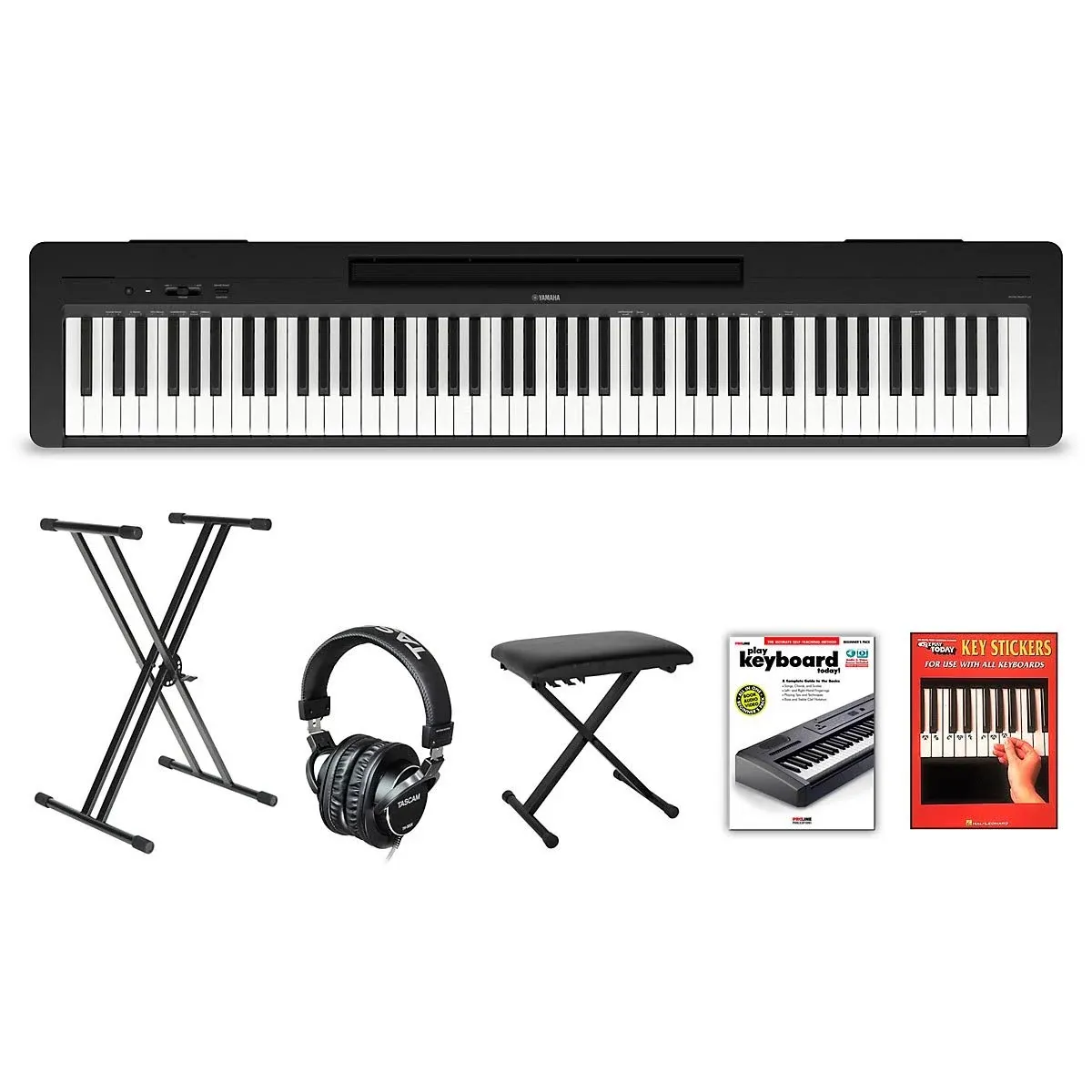 Yamaha P-143 88 Key Digital Piano - Black