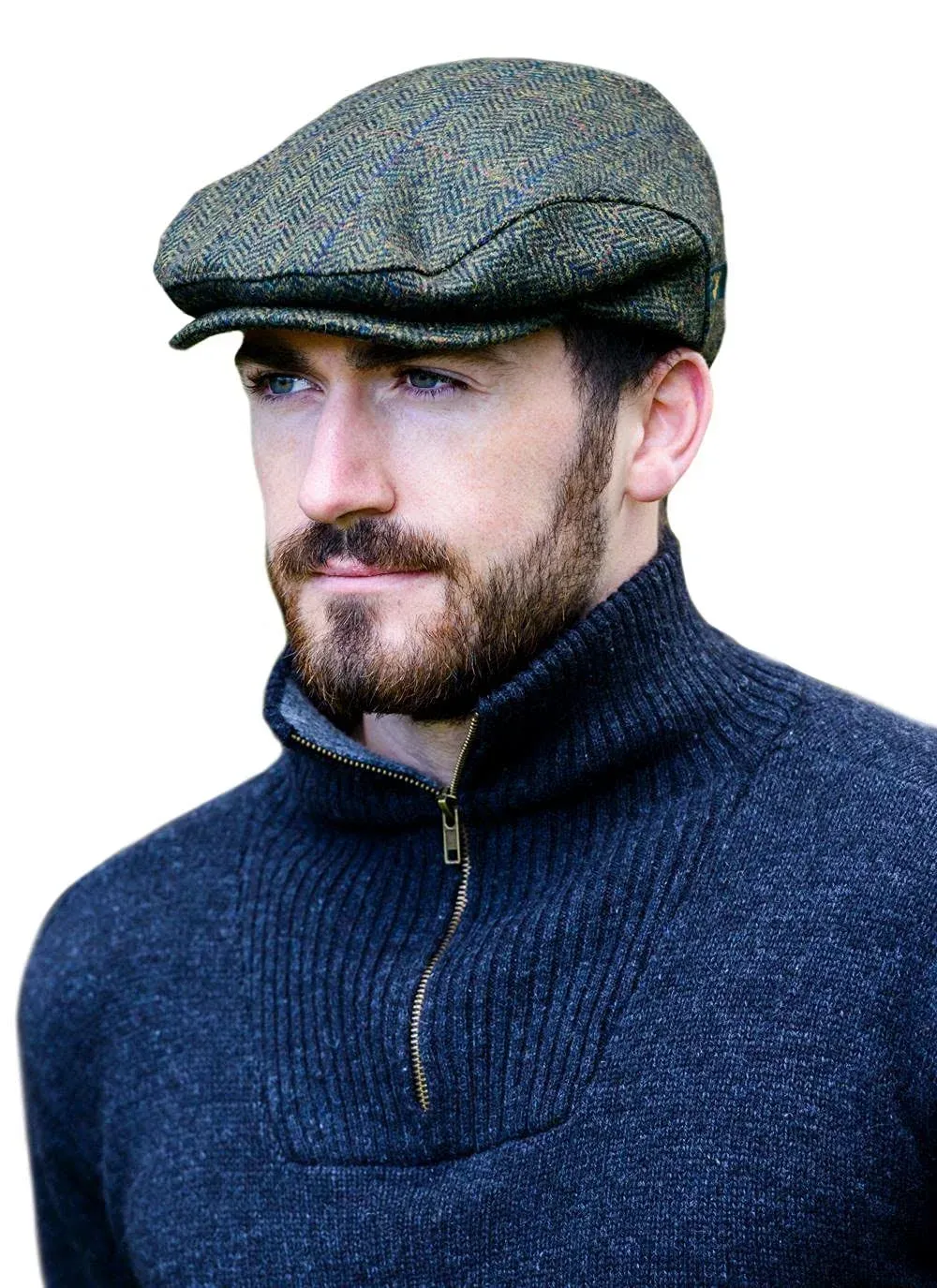 Mucros Weavers Kerry Cap Irish Hat for Men