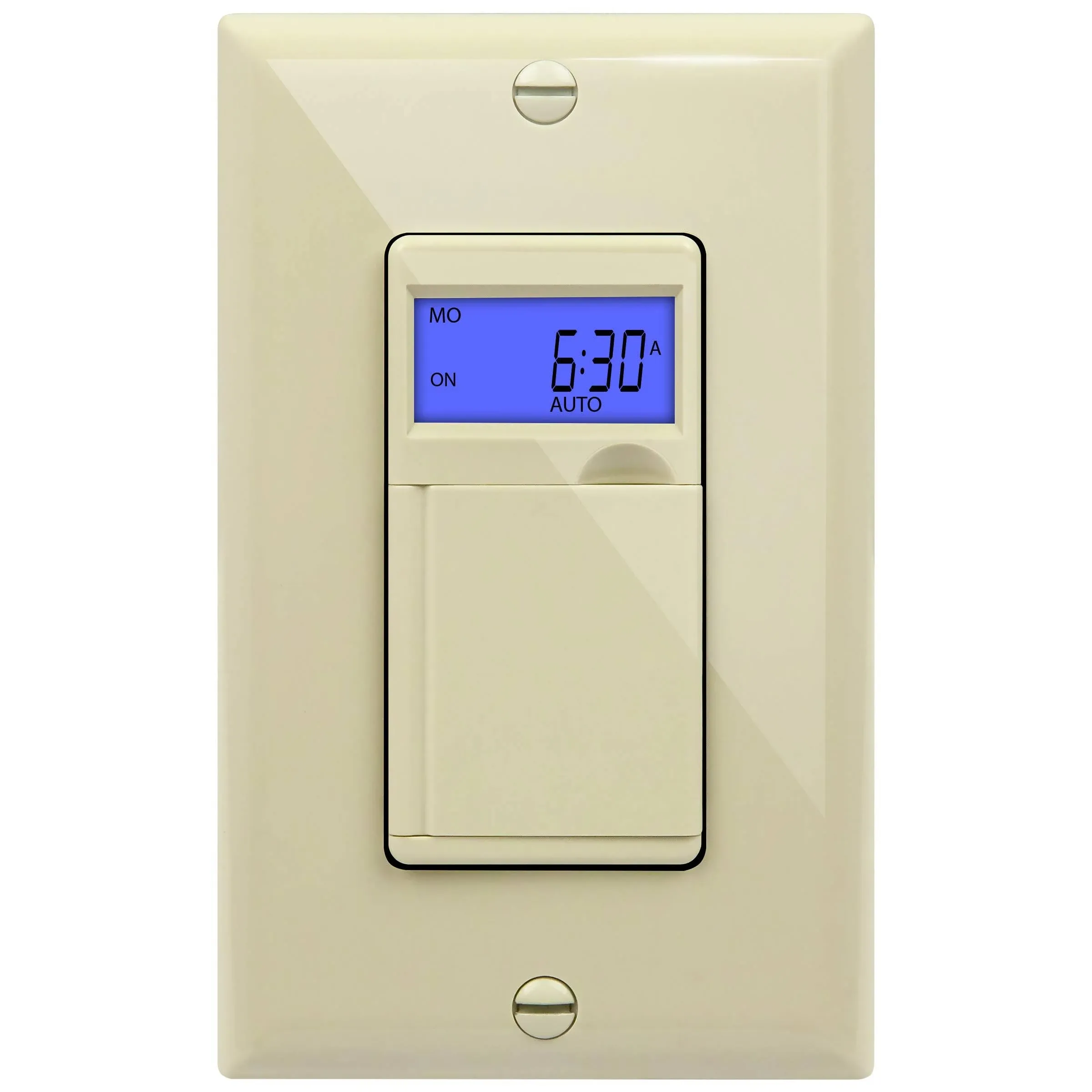 Enerlites HET01 7 Days Digital In-Wall Programmable Timer Switch