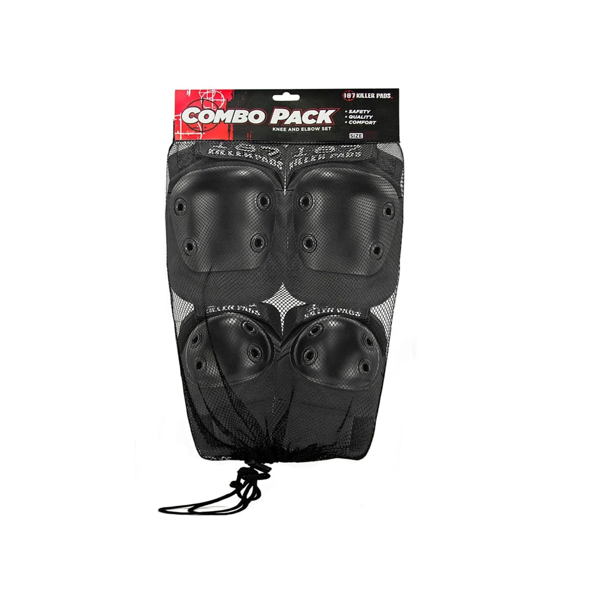 187 Killer Pads Combo Pack (Black)