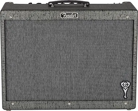 Fender George Benson Hot Rod Deluxe 40-Watt 1x12-Inch Combo Guitar Amplifier, with Amperstand Guitar Cradle