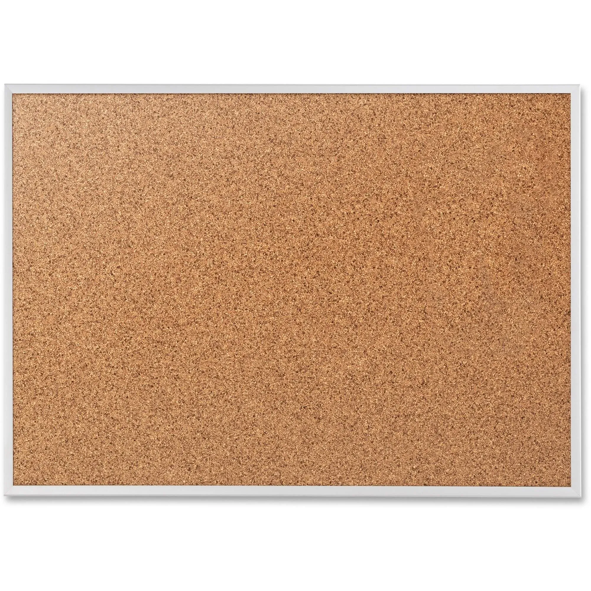 Quartet Classic Cork Bulletin Board 36 x 24 Silver Aluminum Frame