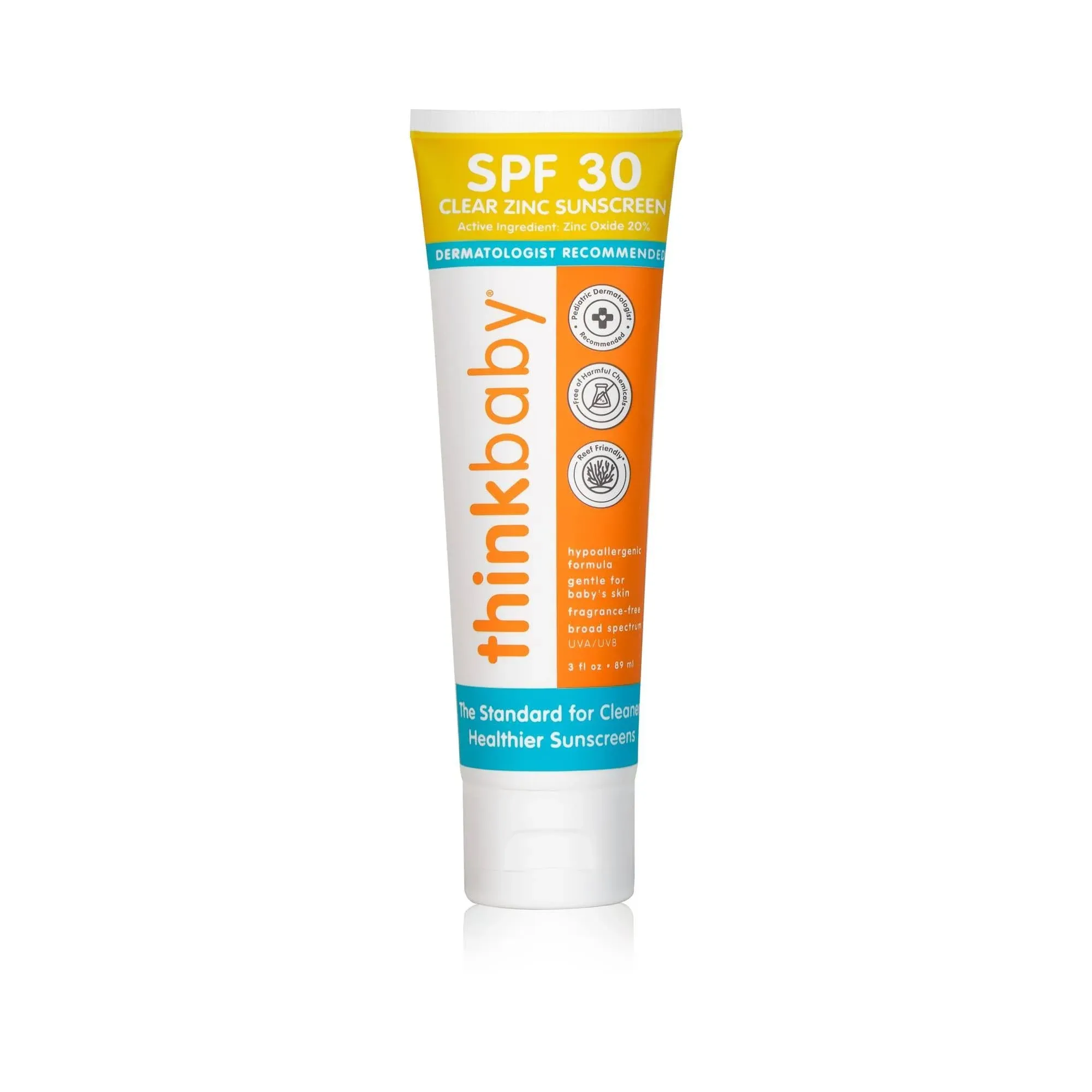 Thinksport SPF 30 Clear Zinc Baby Sunscreen