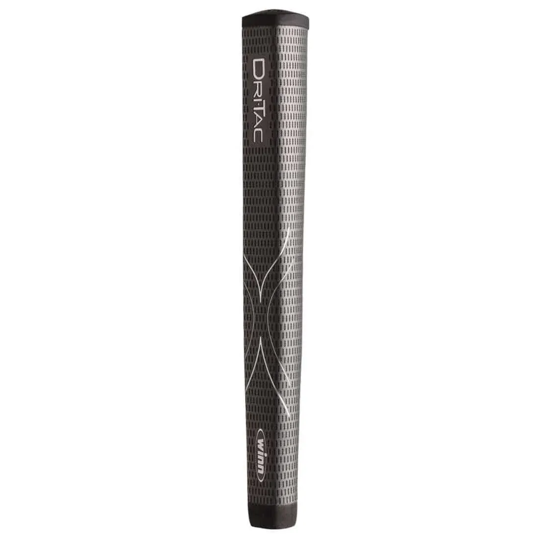 Winn DriTac Midsize Pistol Putter Golf Grip, Dark Gray