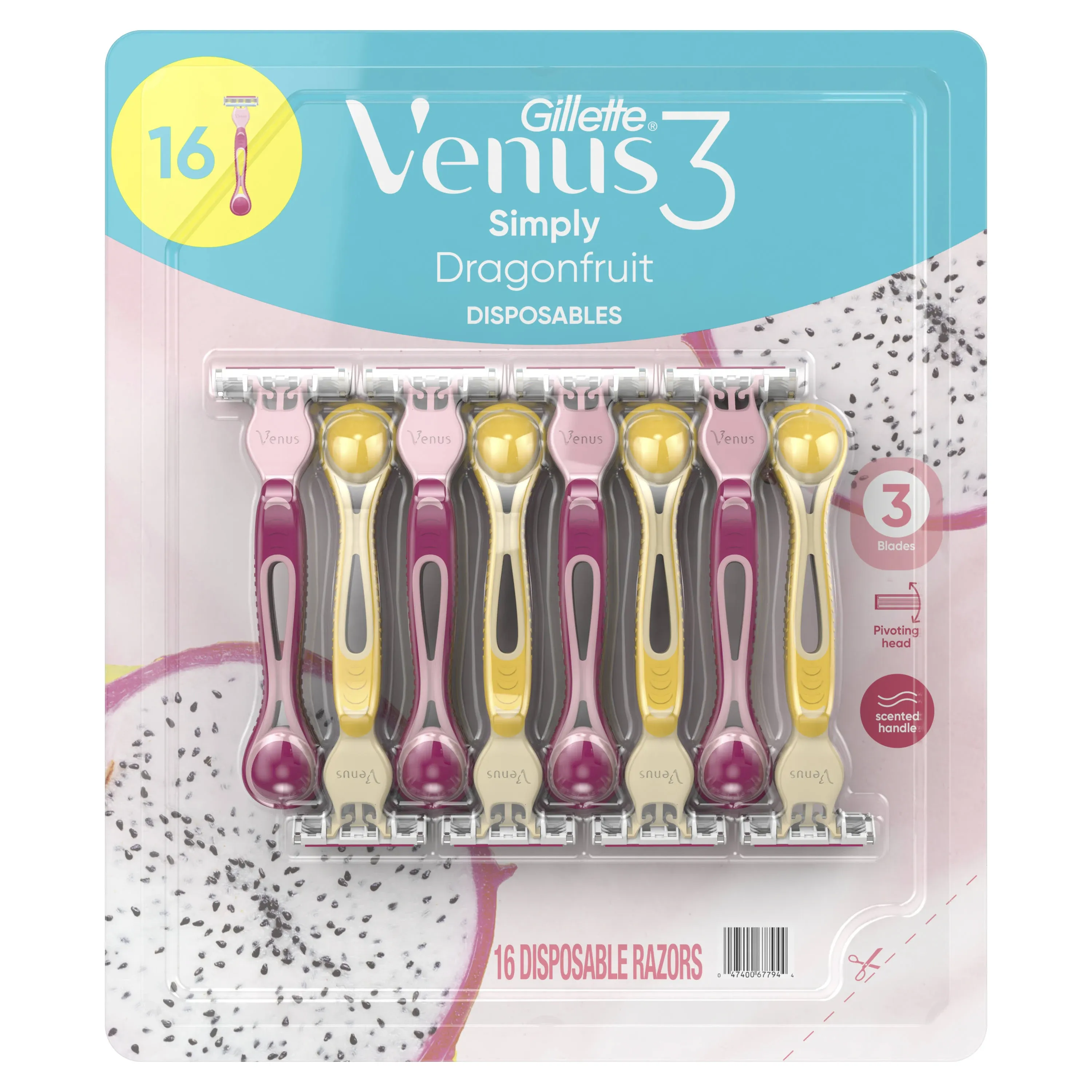 Gillette Women's Venus Simply3 Disposable Razors