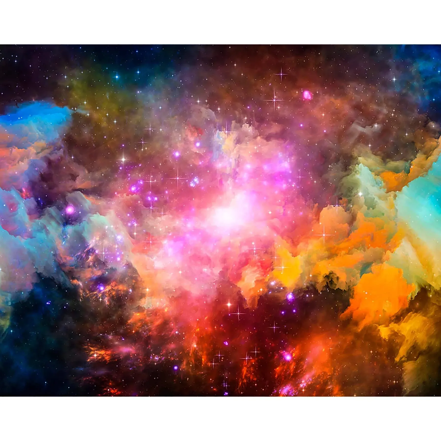 OhPopsi WALS0248 Galaxy Stars Wall Mural