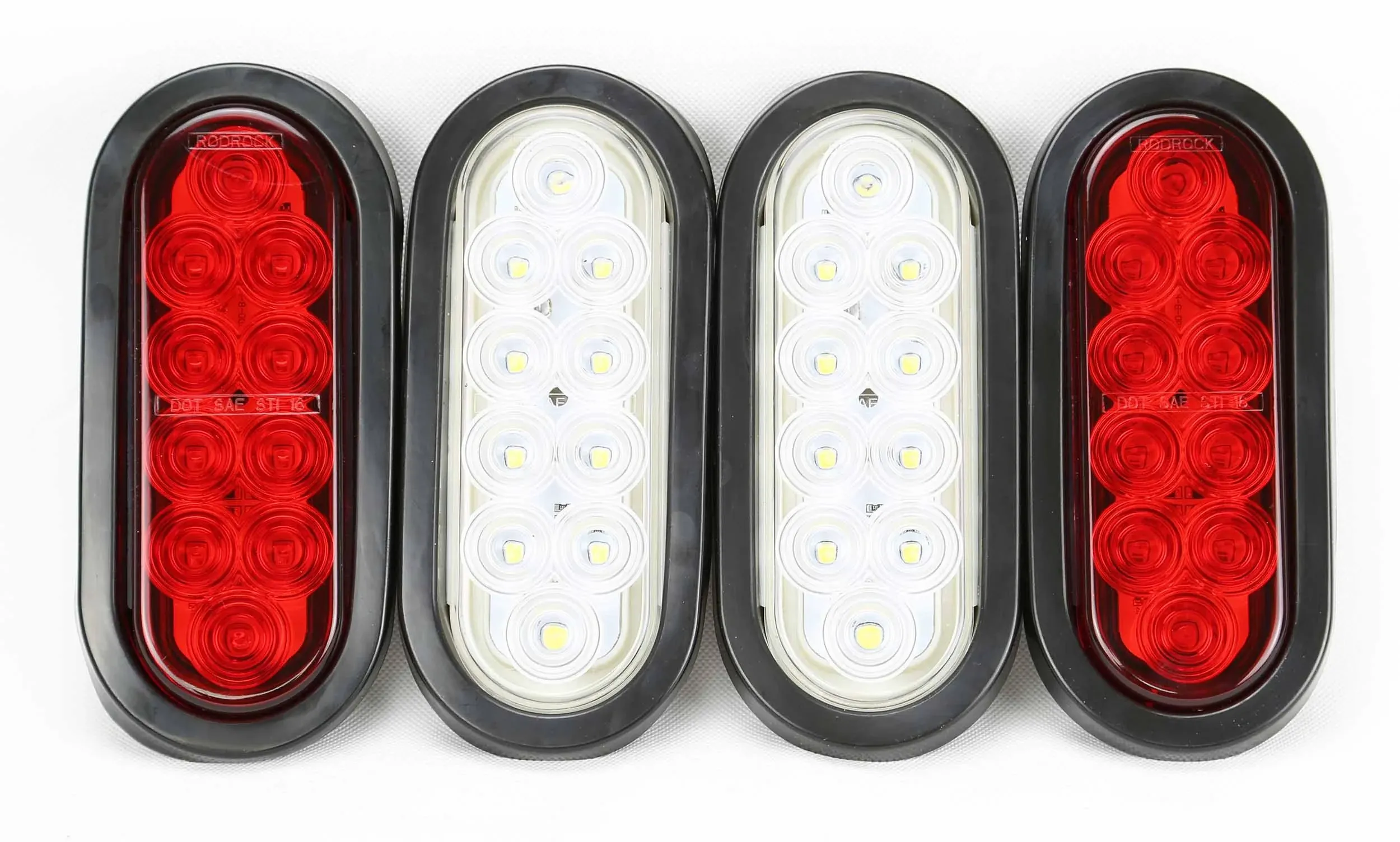 6" Oval LED Trailer Lights