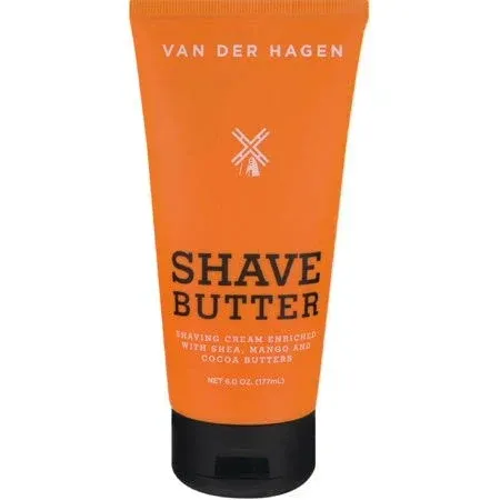 2 Pack - Van der Hagen Shave Butter 6 oz