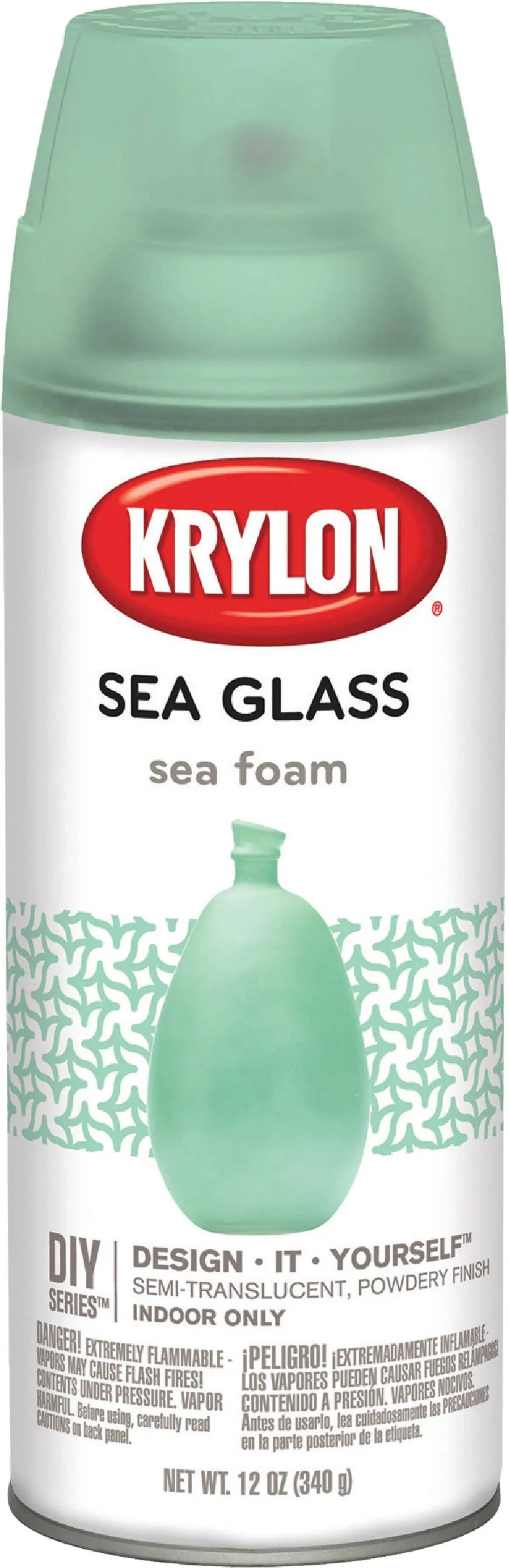 Krylon Sea Foam Sea Glass Spray 12 oz.