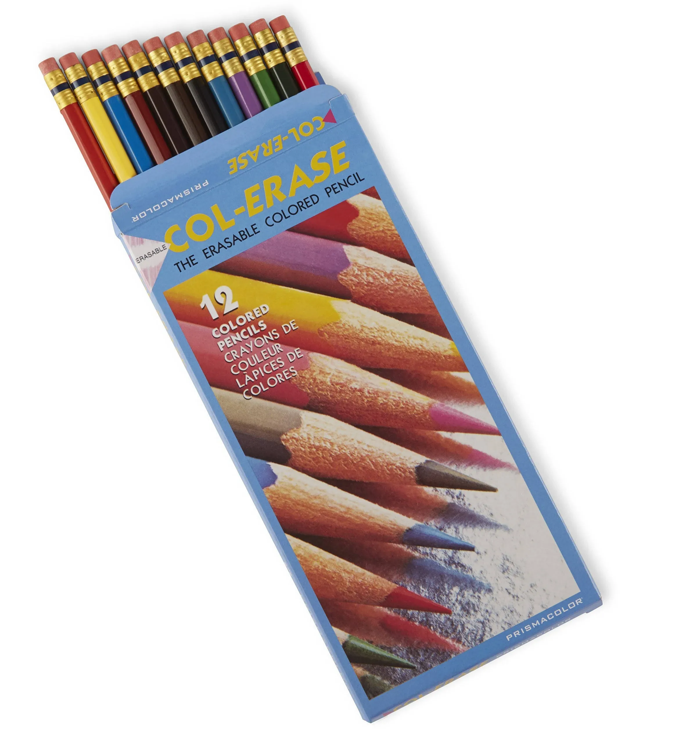 Prismacolor Col-Erase Colored Pencil, Assorted Colors - 12/Set