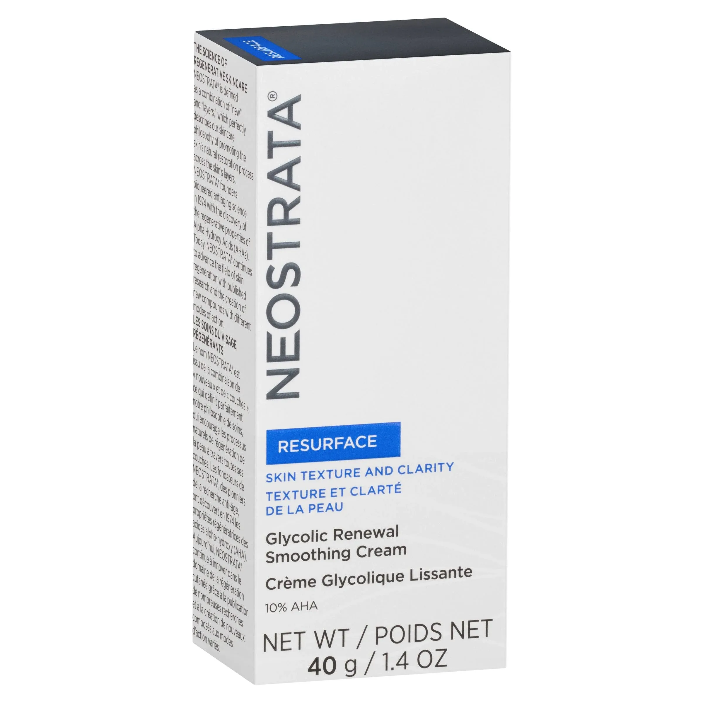 Neostrata Resurface Glycolic Renewal Smoothing Cream, 40 G.