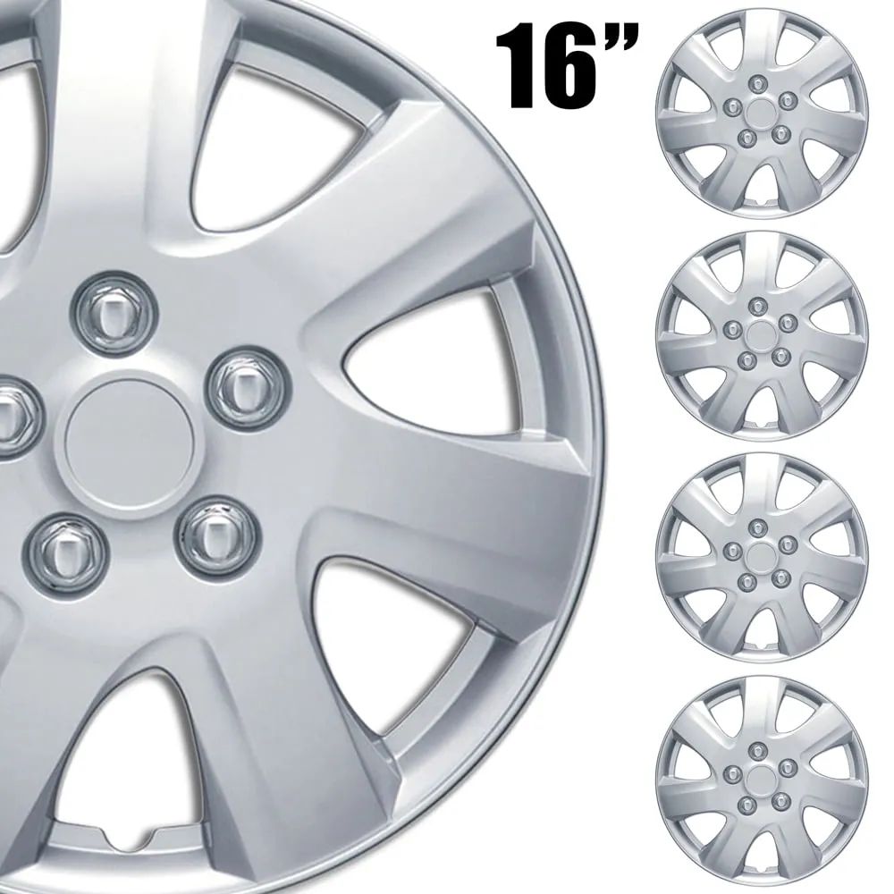 BDK Premium 16 Inch Wheel Rim Cover Hubcaps