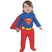 Superman Romper Costume for Baby Boys