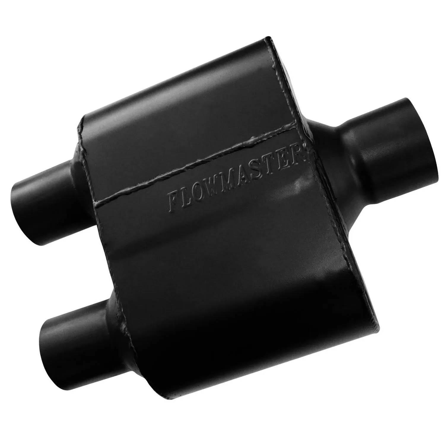 Flowmaster 8425152 Super 10 Muffler 2.5&#034; Center Inlet/2.25&#034; Dual Outlet 409S SS