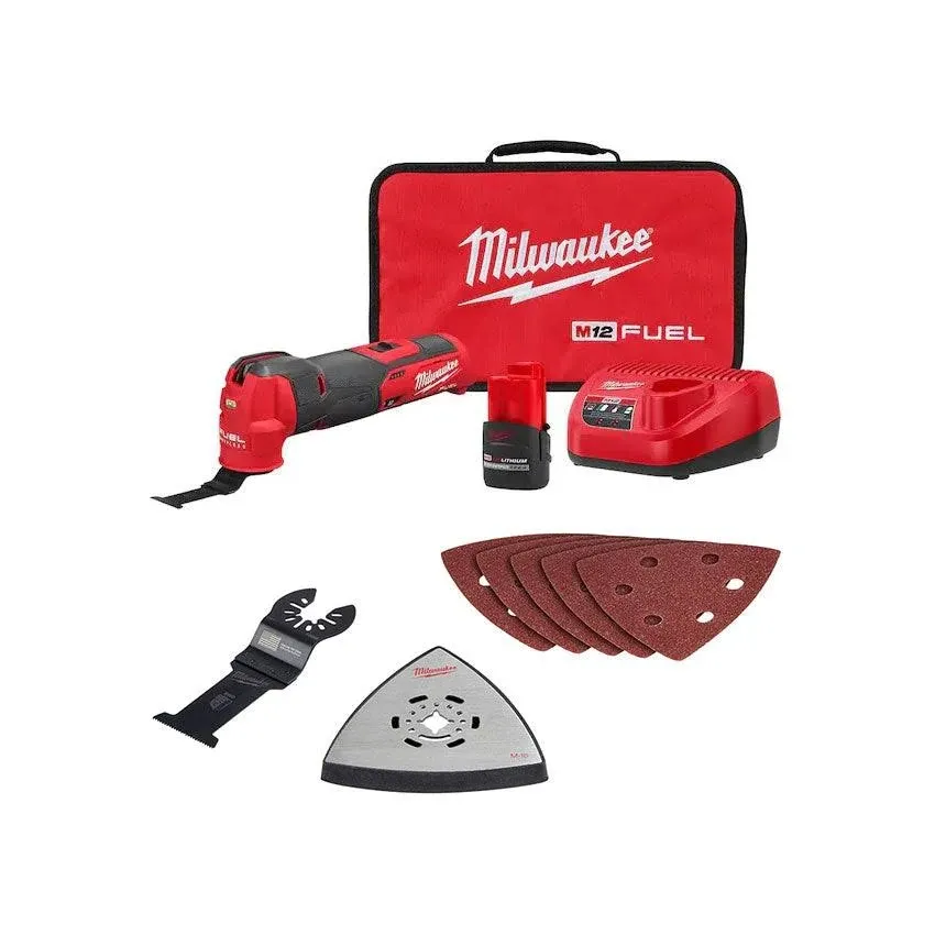 MILWAUKEE M12  OSCILLATING MULTI-TOOL KIT 2526-21HO      free Shipping!