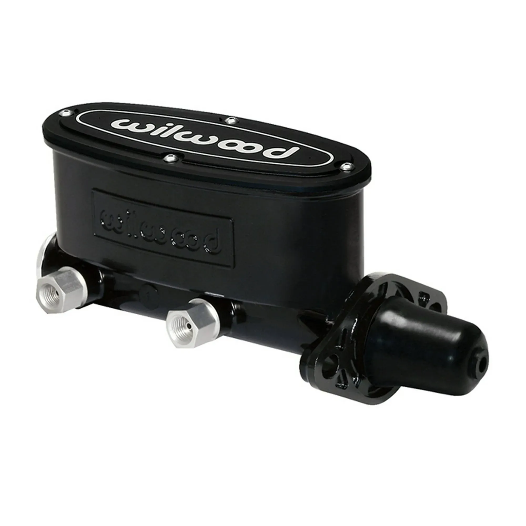Wilwood 260-8555-BK - High Volume Tandem Master Cylinder - 1in Bore Black