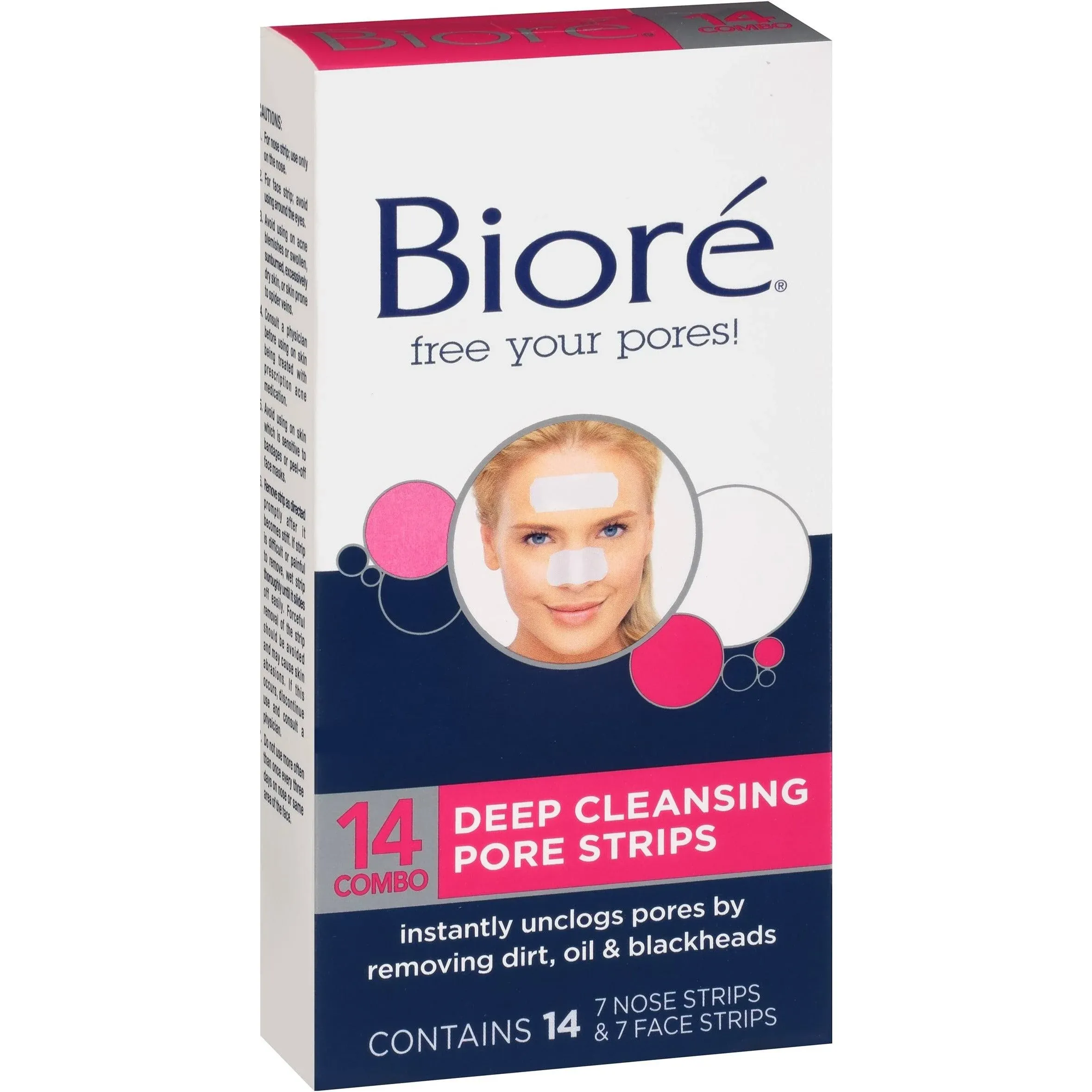 Biore Deep Cleansing Pore Strips - 14 pack