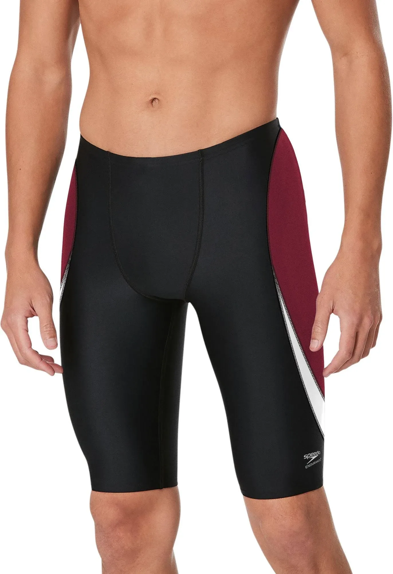 Speedo Men's Standard Swimsuit Jammer Endurance+ Splice Team Colors