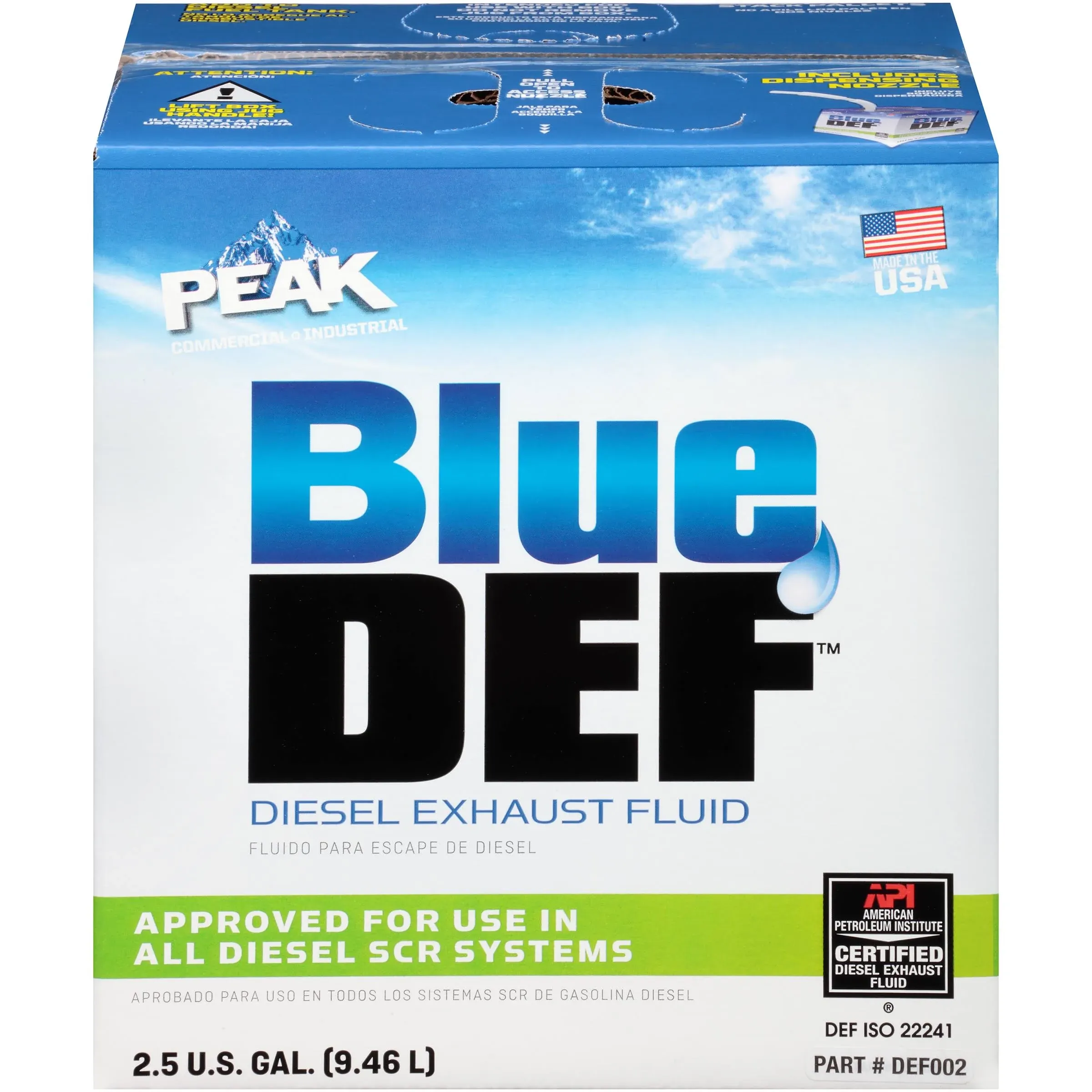 BlueDEF 2.5 Gal. Diesel Exhaust Fluid (DEF) DEF002