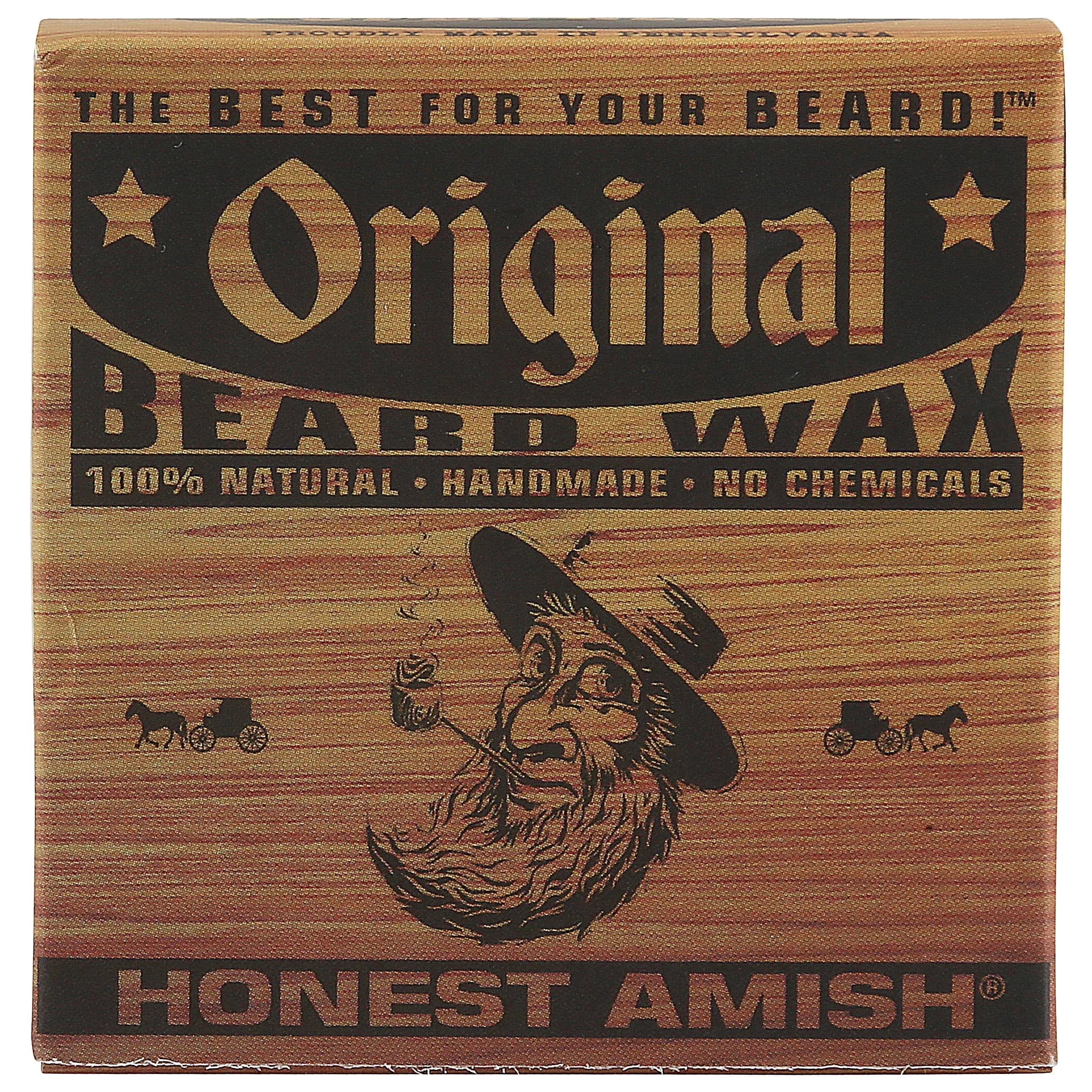 Honest Amish Original Beard Wax 2 Oz