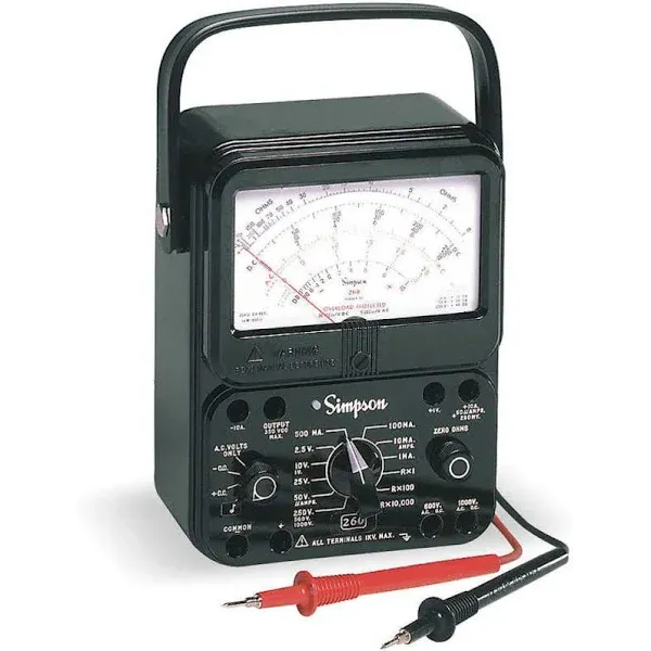 Simpson 260-8 Analog Multimeter