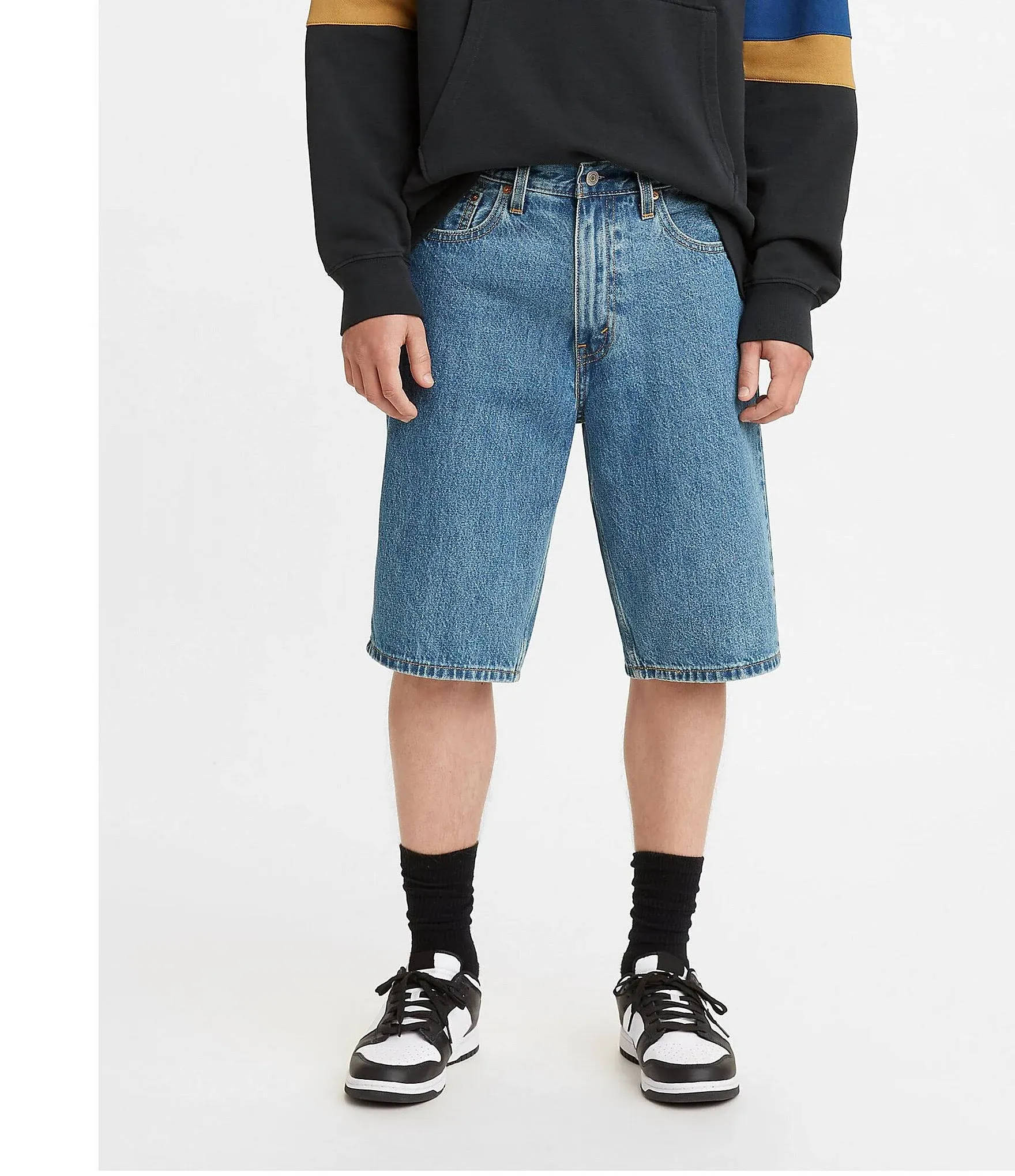 Levi's Men's 469 Loose Straight Denim Shorts (Also Available in Big & Tall)