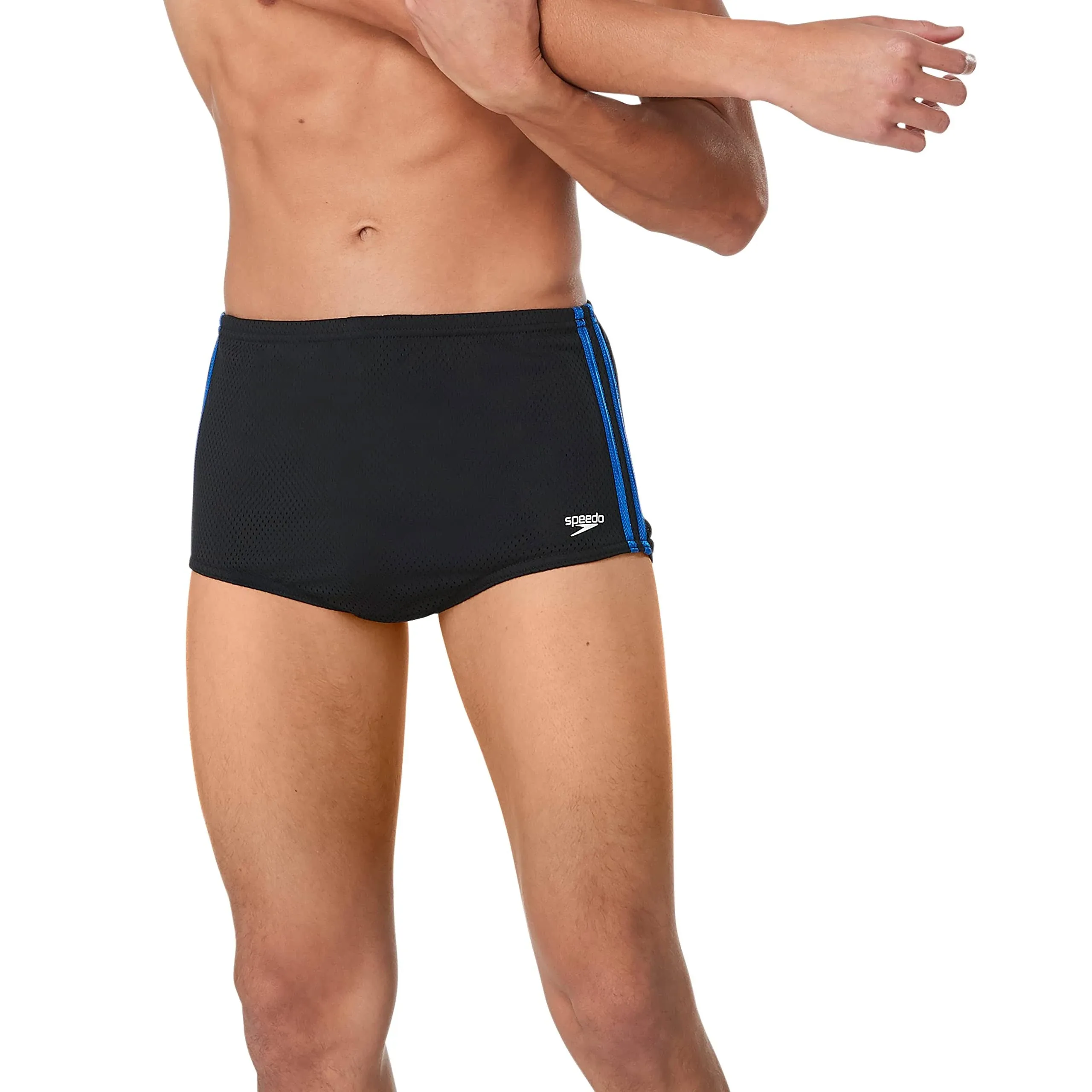 Speedo Poly Mesh Square Leg Training Suit