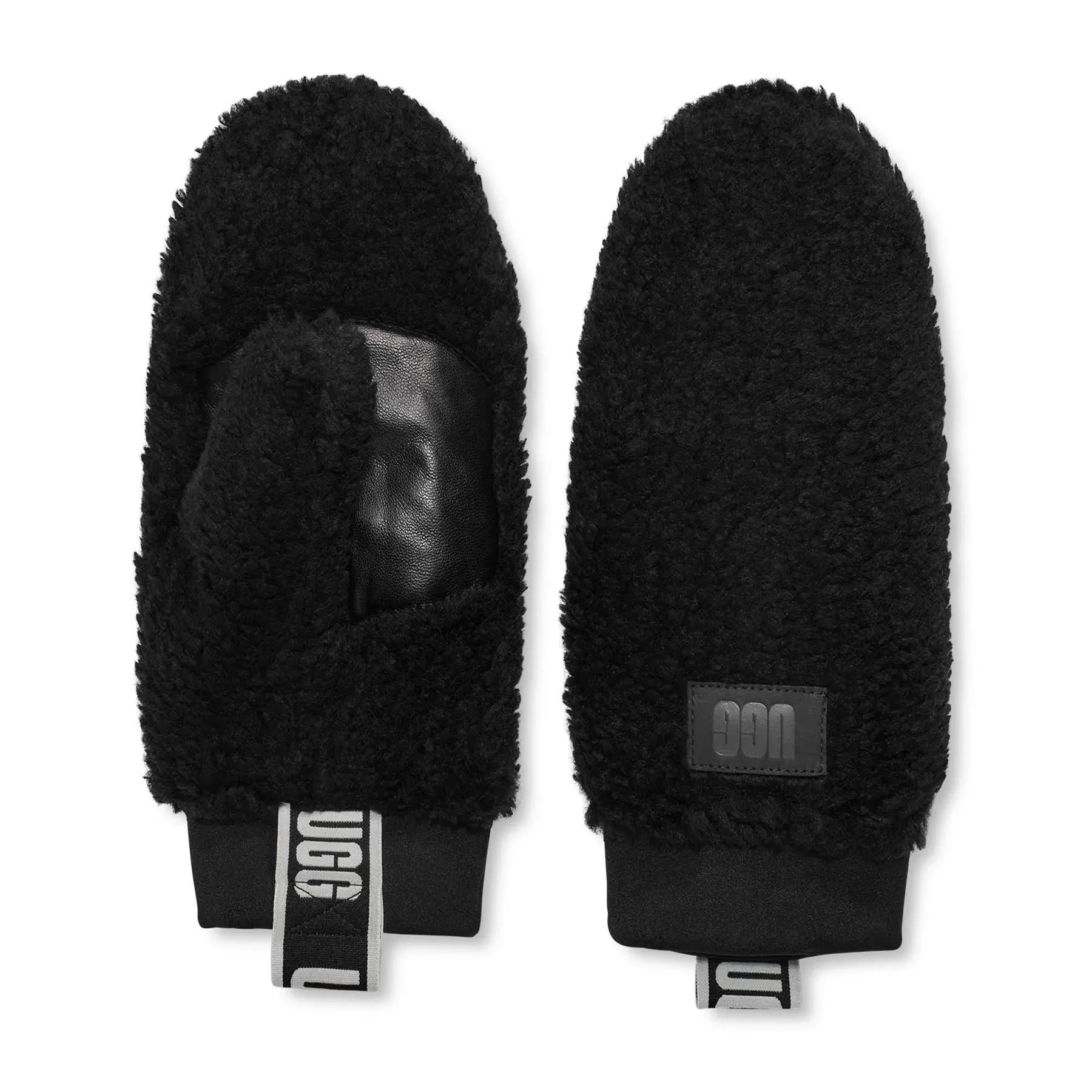 UGG Women's Sherpa Logo Tape Mitten