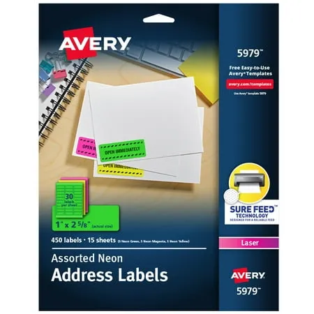 Avery High-Visibility Laser Labels