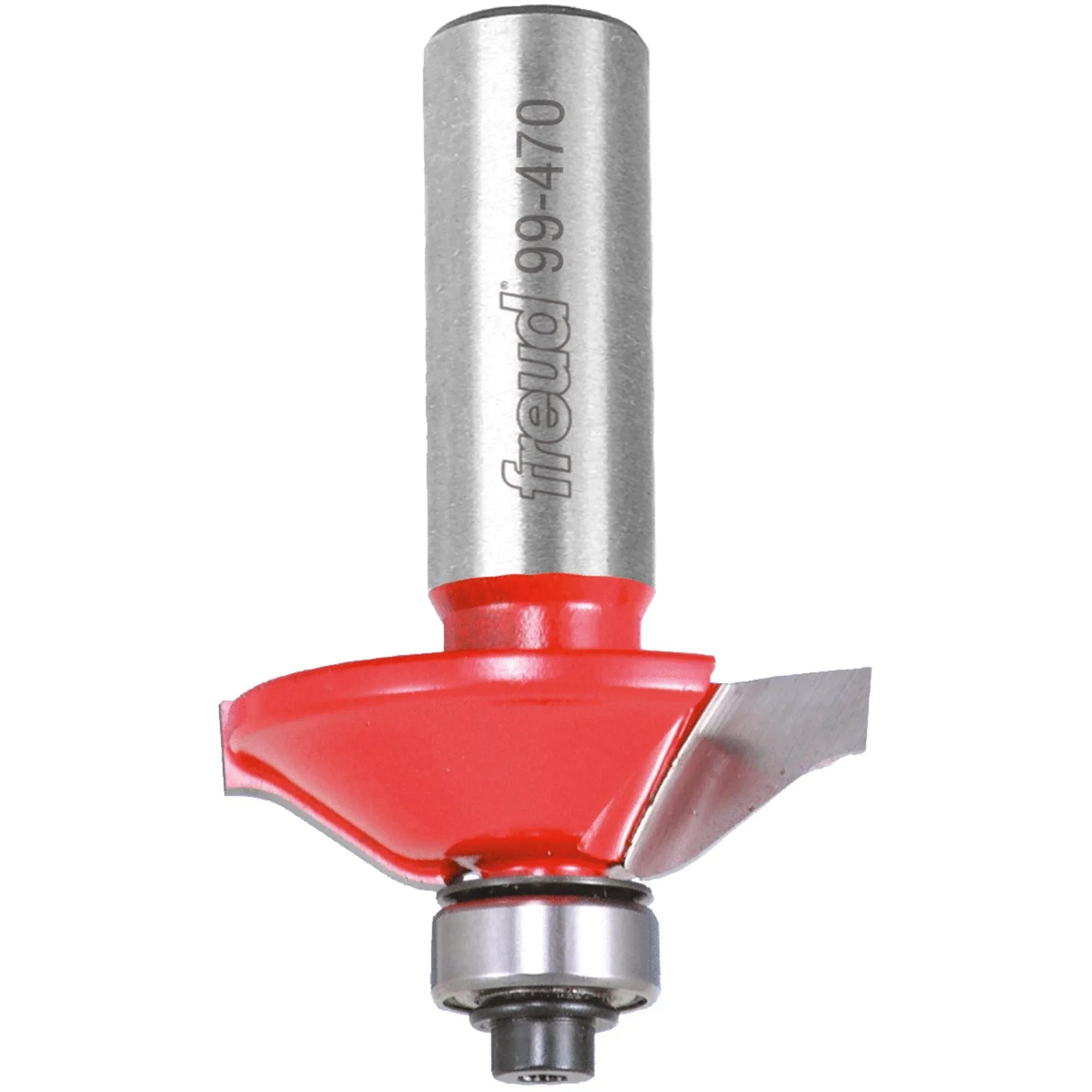 Freud 99-470: 1-1/2" (Dia.) Reversible Wainscoting Bit with 1/2" Shank, One Size, Perma-SHIELD Coating Red