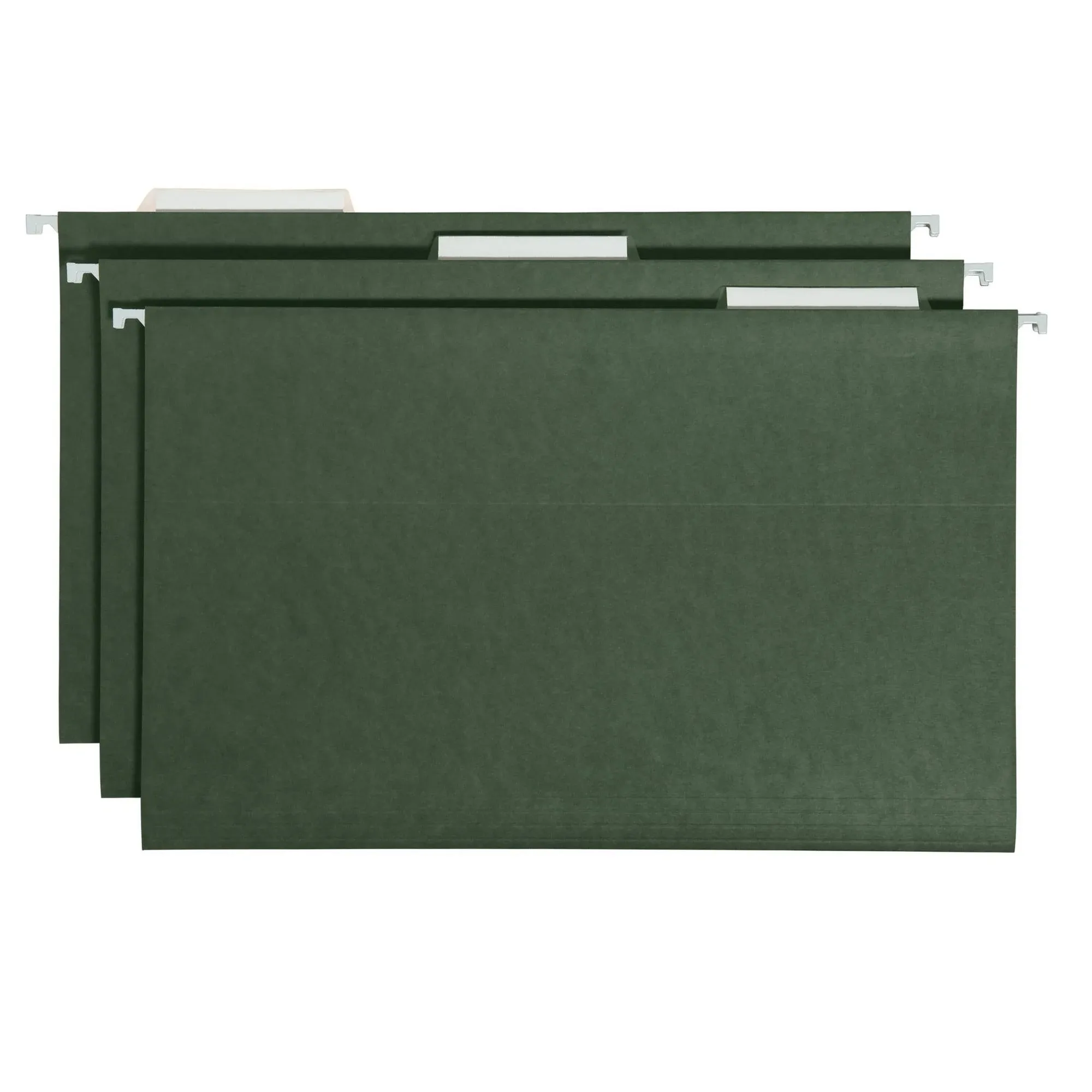 Smead Hanging Folders, Legal size, 1/3-Cut Tab, Standard Green, 25/Box