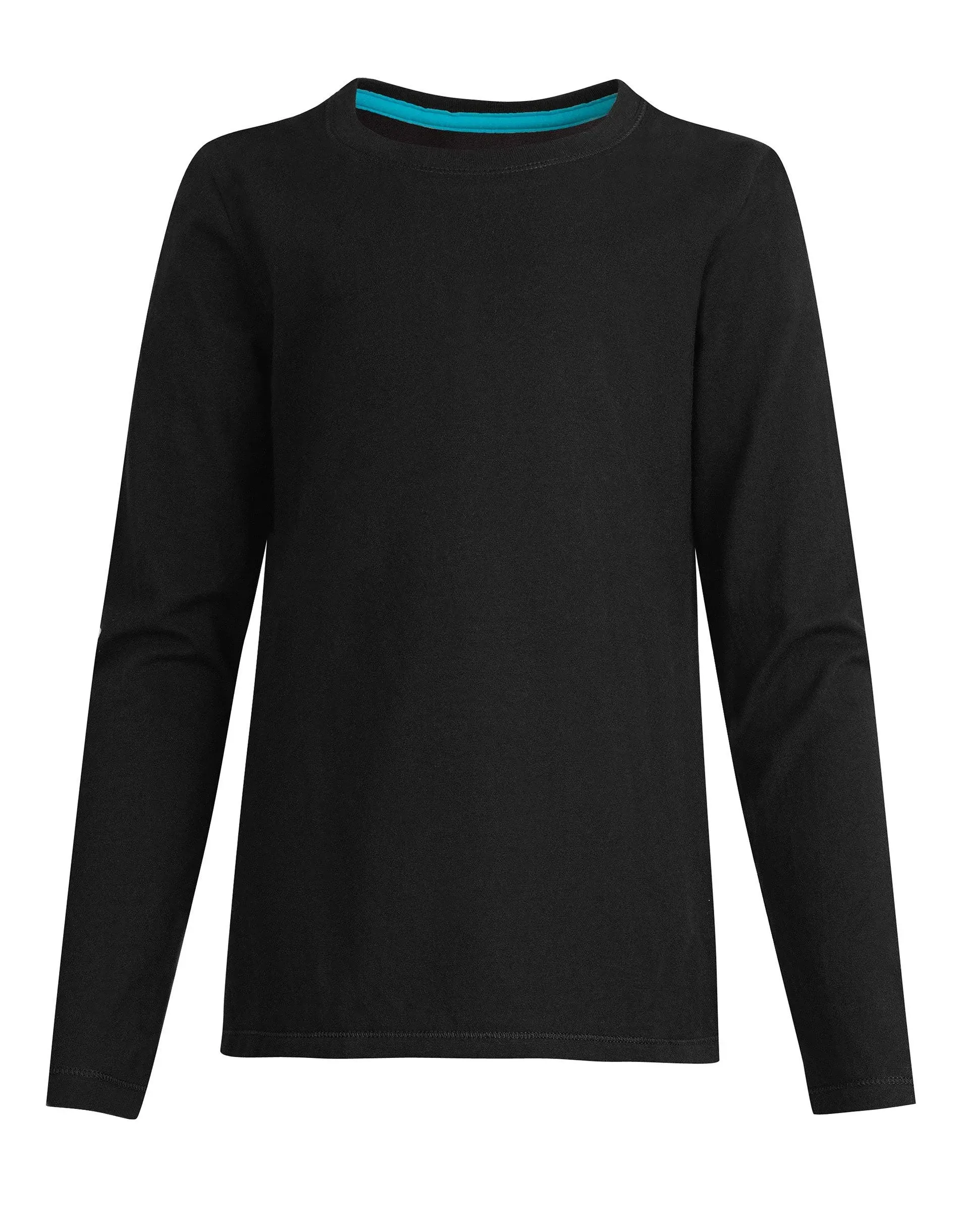 Hanes Girls' Long-Sleeve Crewneck T-Shirt