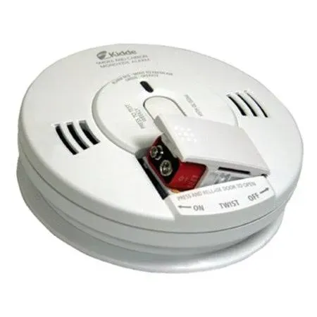 Kidde Photoelectric Combination Smoke & CO Alarm, Model Cp9000, Size: 2.08 x 7.5 x 11.25 , Beige