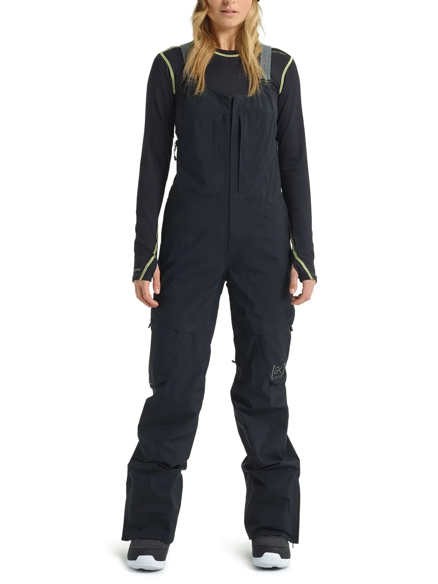 Burton Women&s [ak] GORE-TEX 2L Kimmy Bib Pant, True Black, L