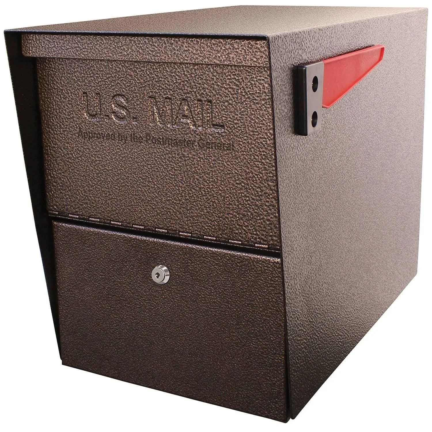 Mail Boss Black Package Master Locking Security Mailbox