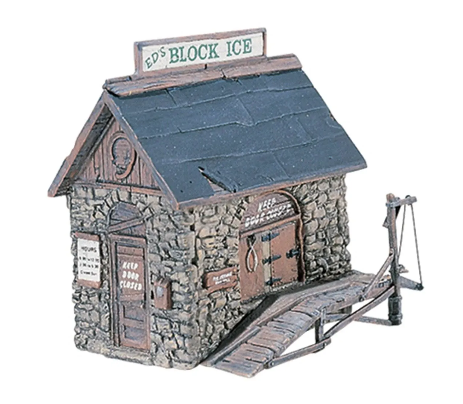 HO Scale - Ice House &#034;Diecast Metal KIT&#034; - WOO-D219