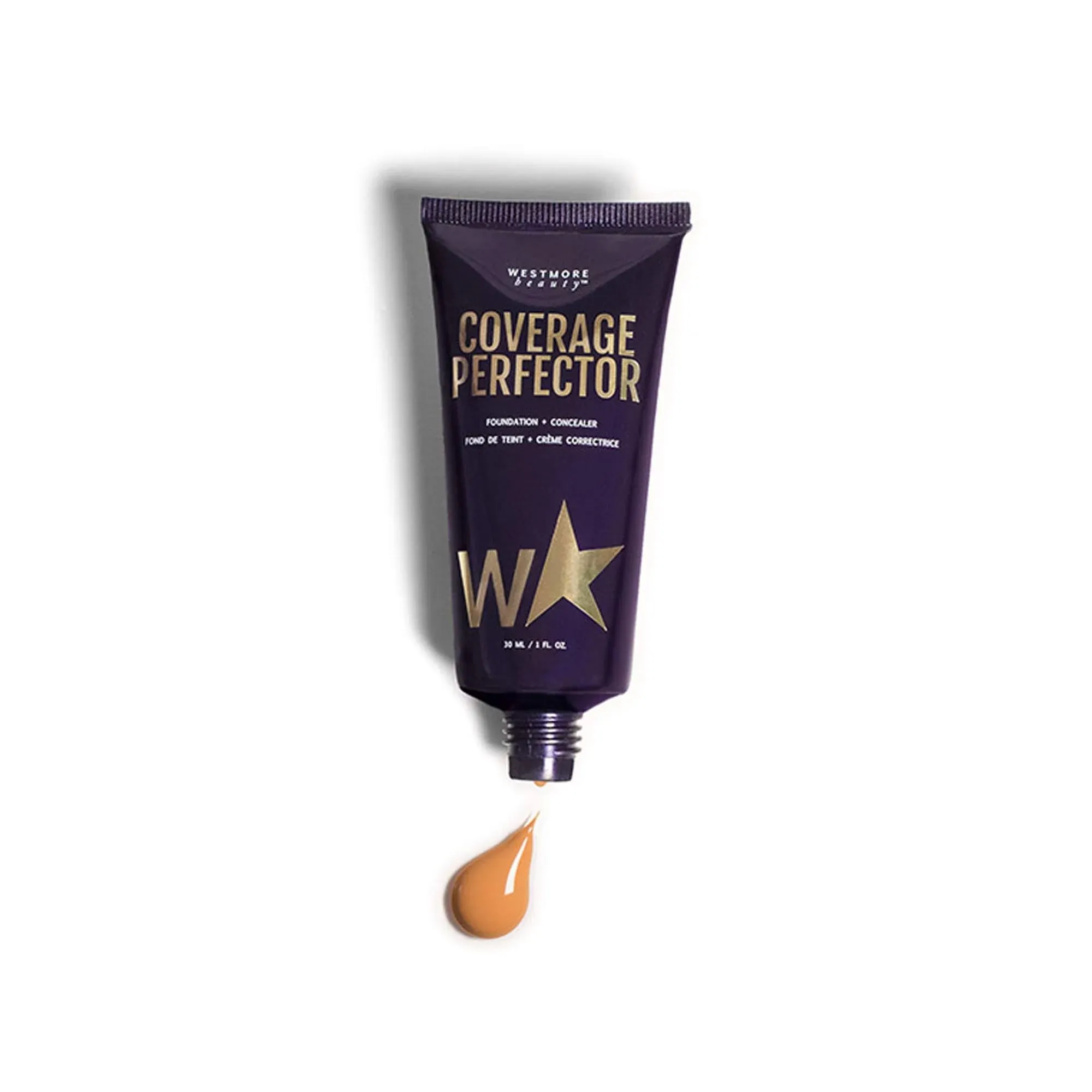 Westmore Beauty Face Coverage Perfector - Sand - 1 Fl Oz Foundation Makeup, Liquid Foundation, Full Coverage Foundation - The Best Foundation Full Coverage Makeup Lightweight Foundation