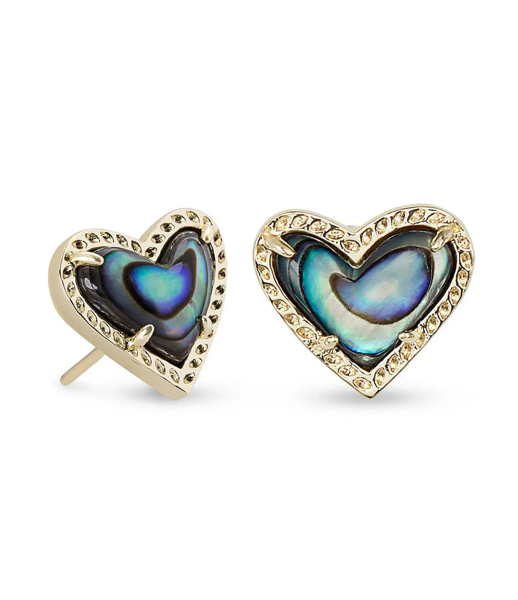 Kendra Scott Ari Heart Stud Earrings for Women, Fashion Jewelry