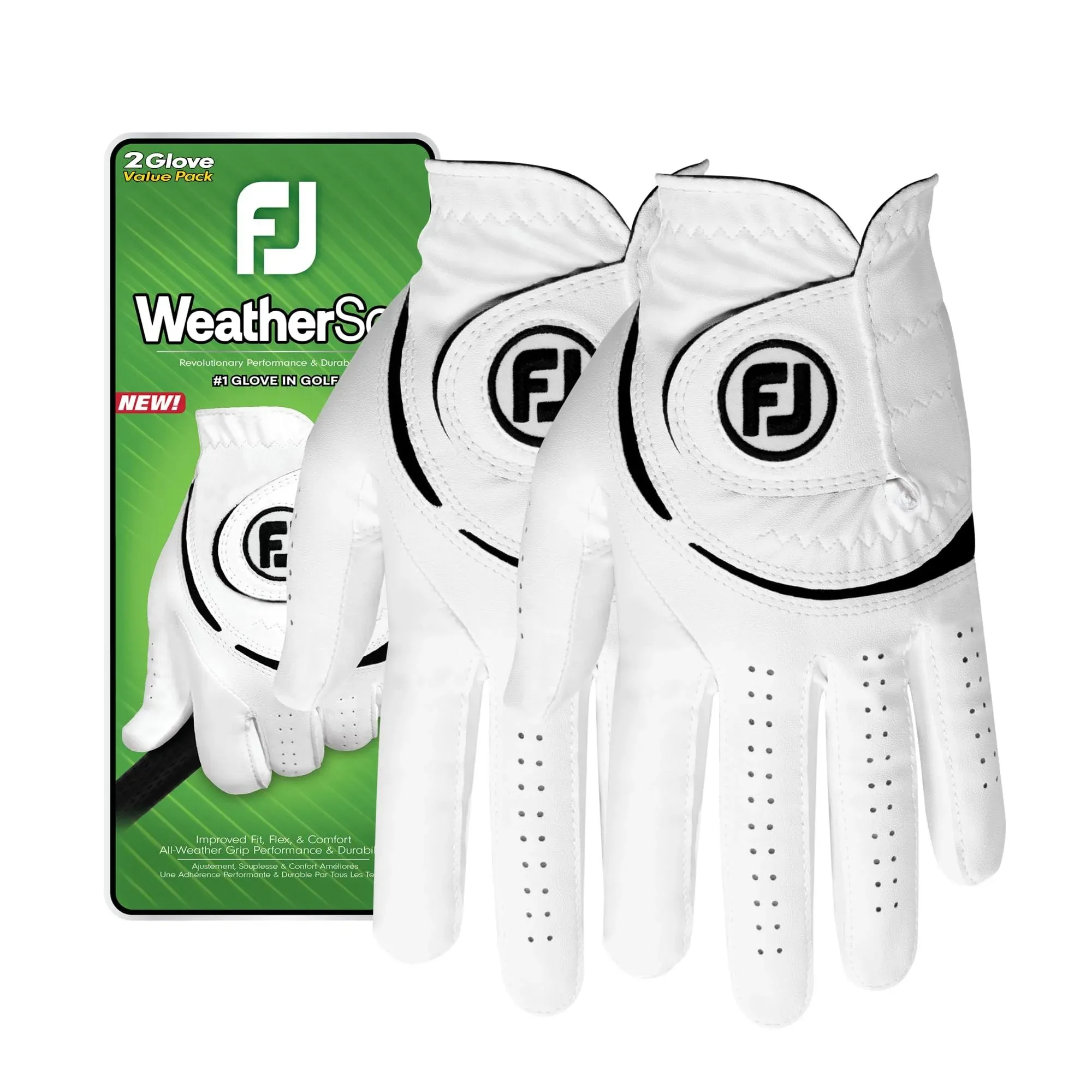 FootJoy WeatherSof 2-Pack Golf Glove