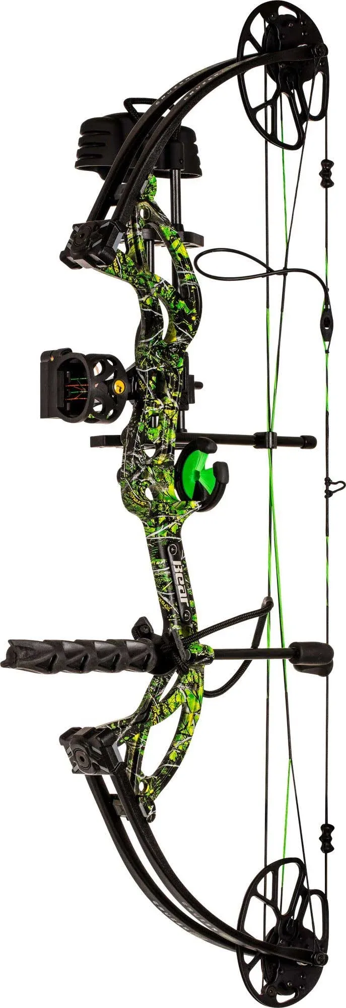 Bear Archery Cruzer G2 RTH 5-70# RH Moonshine Toxic Camo Package