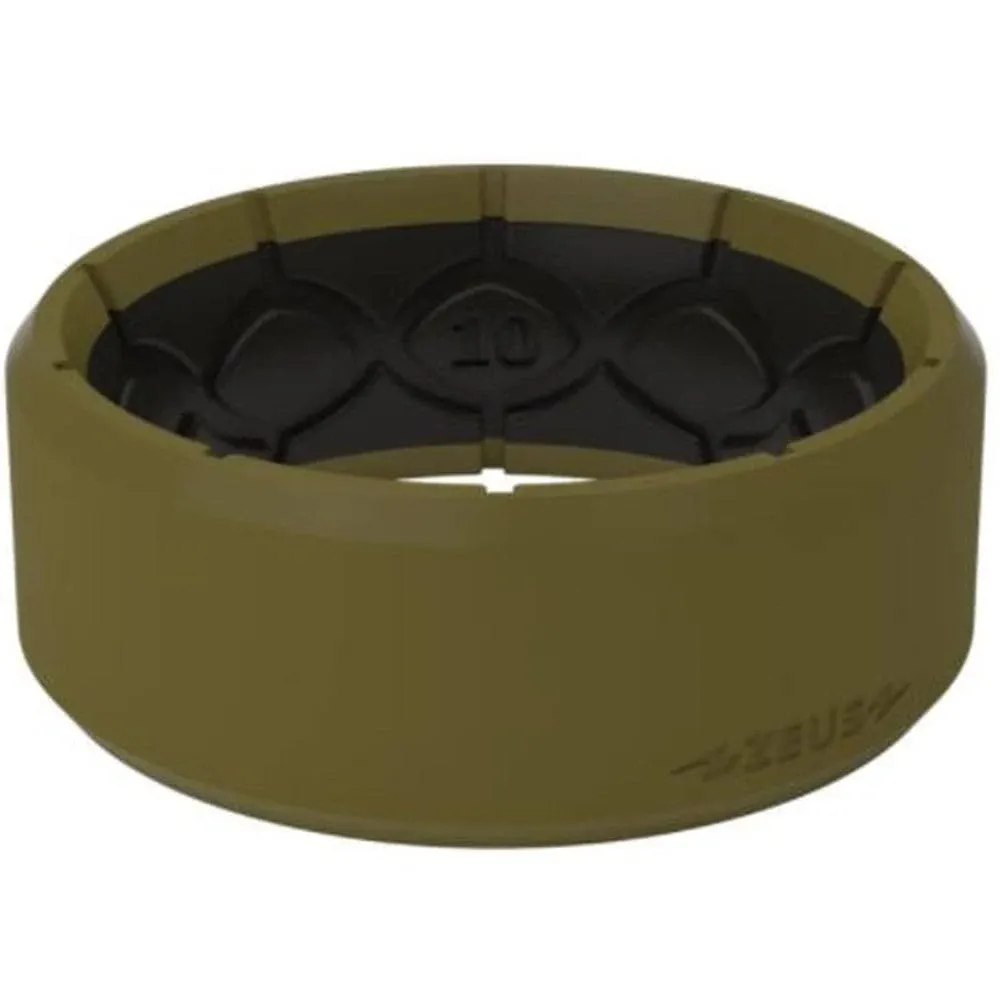 Groove Life Zeus Edge Olive Drab Silicone Ring